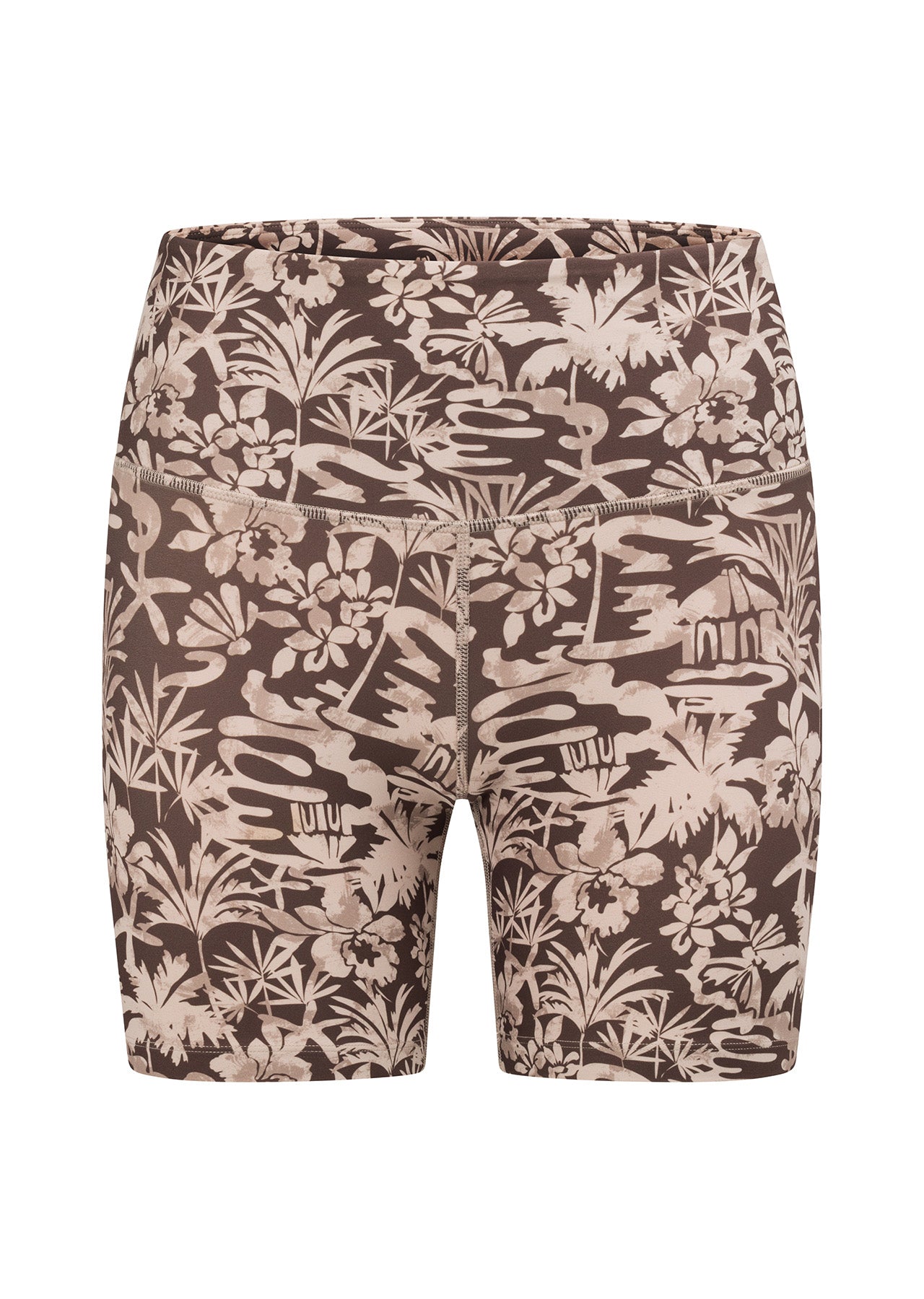 Lorna Jane Dusty Palm Bike Shorts - Dusty Palm Print