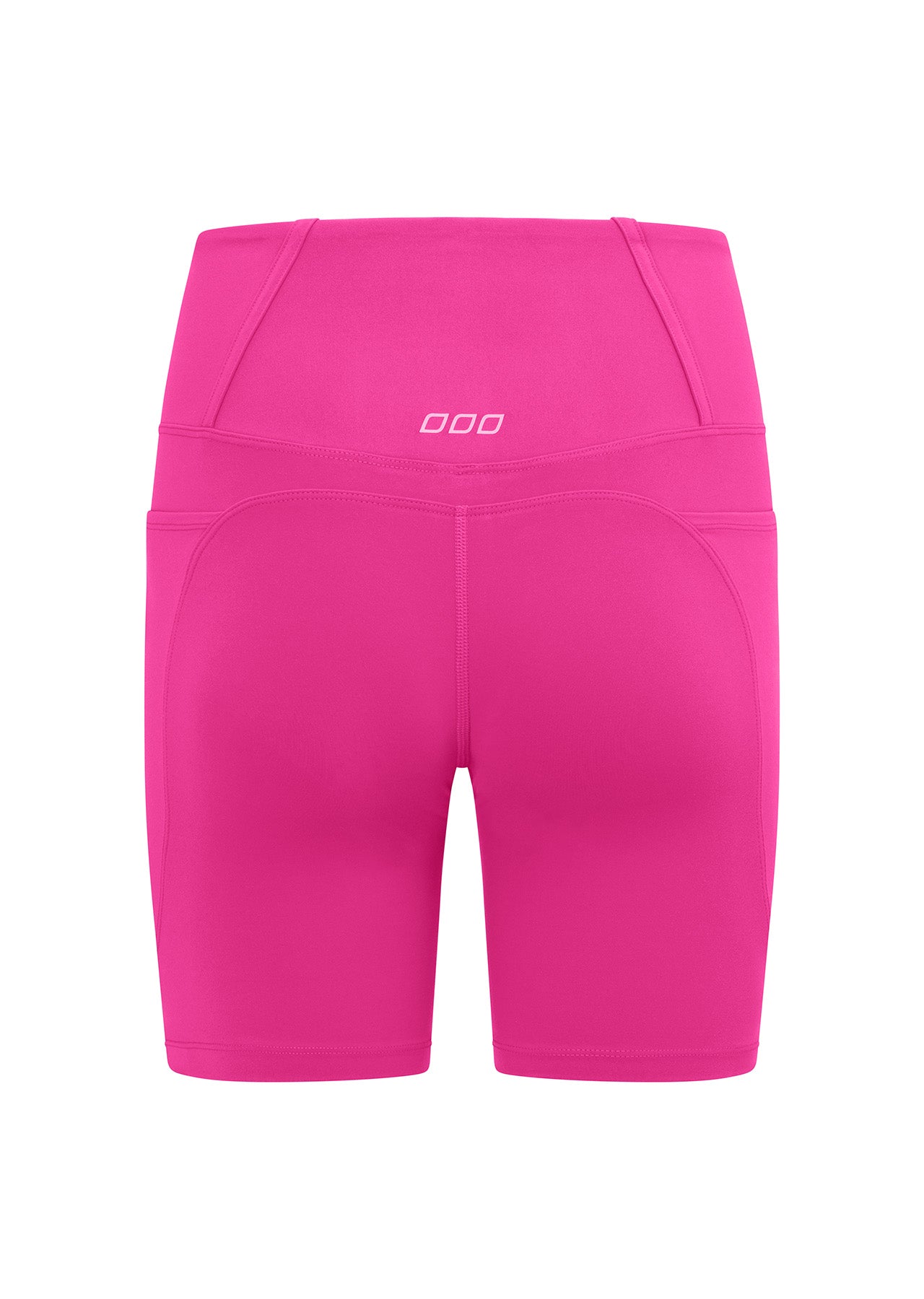 Lorna Jane Support No Ride Recycled Bike Shorts - Bright Pink
