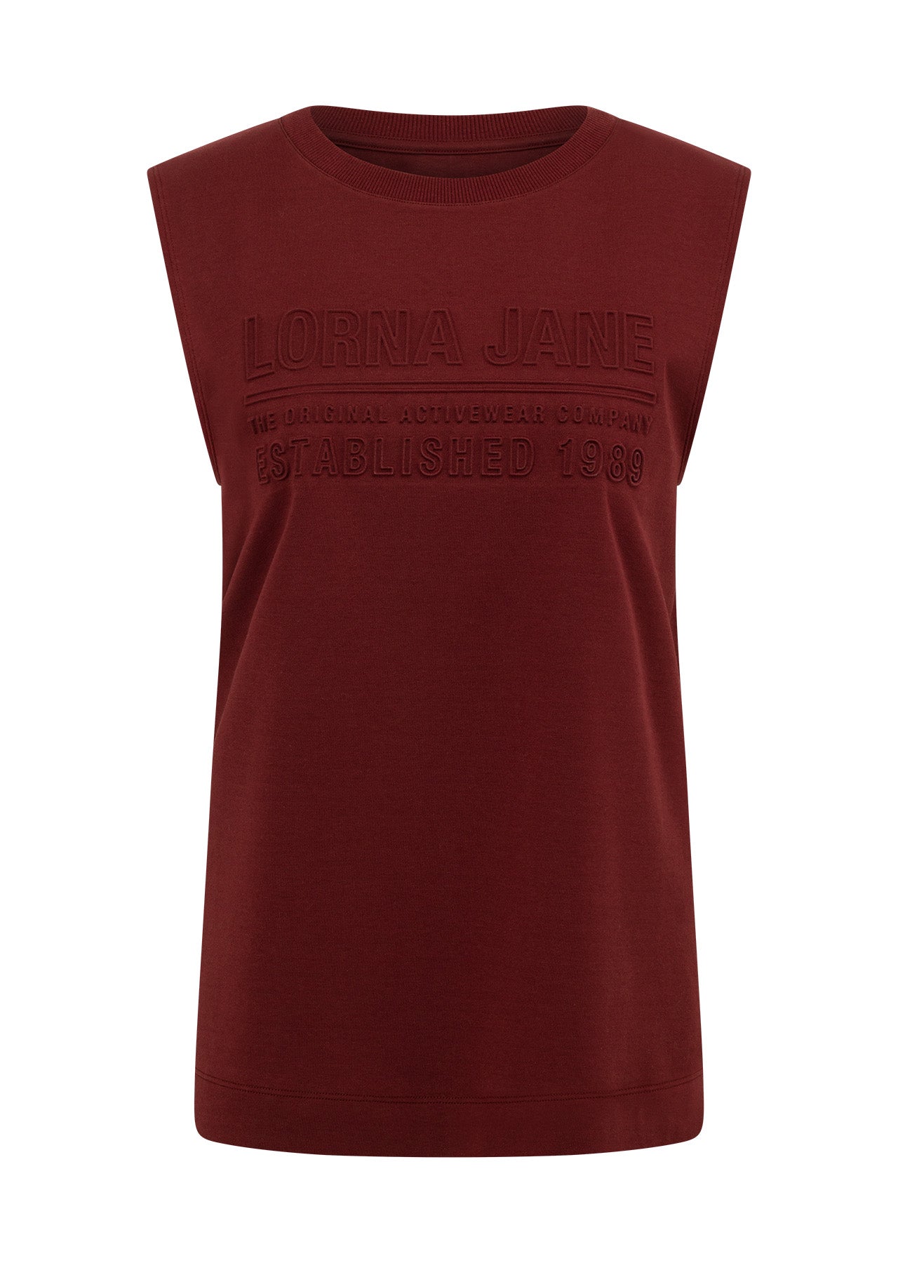 Lorna Jane Essential Muscle Tank - Sepia