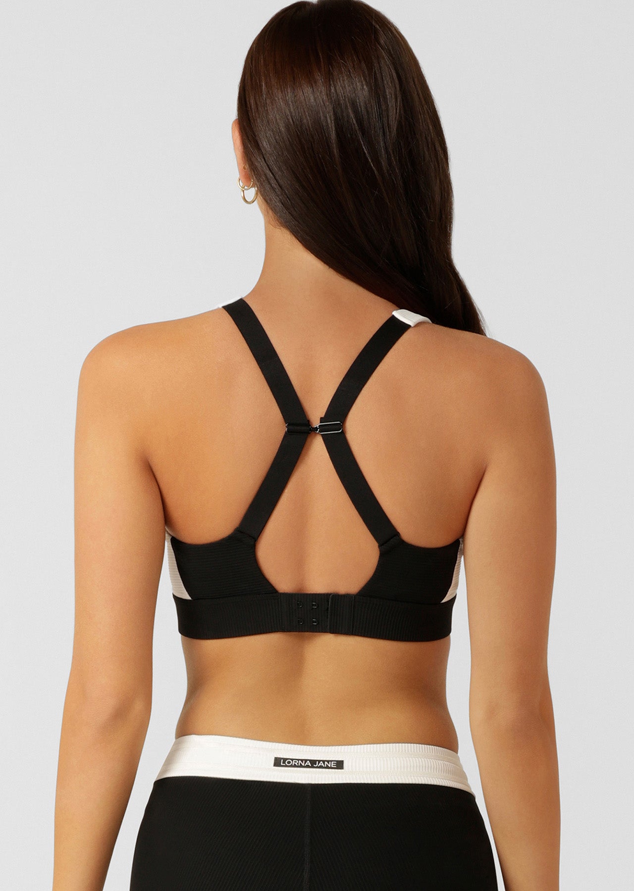 Lorna Jane Sweat to Surf Sports Bra - Black