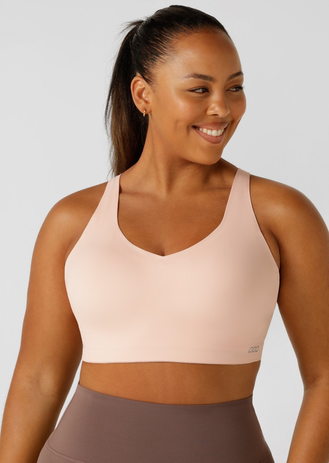Lorna Jane Curve Control Moulded Sports Bra - Light Ballerina