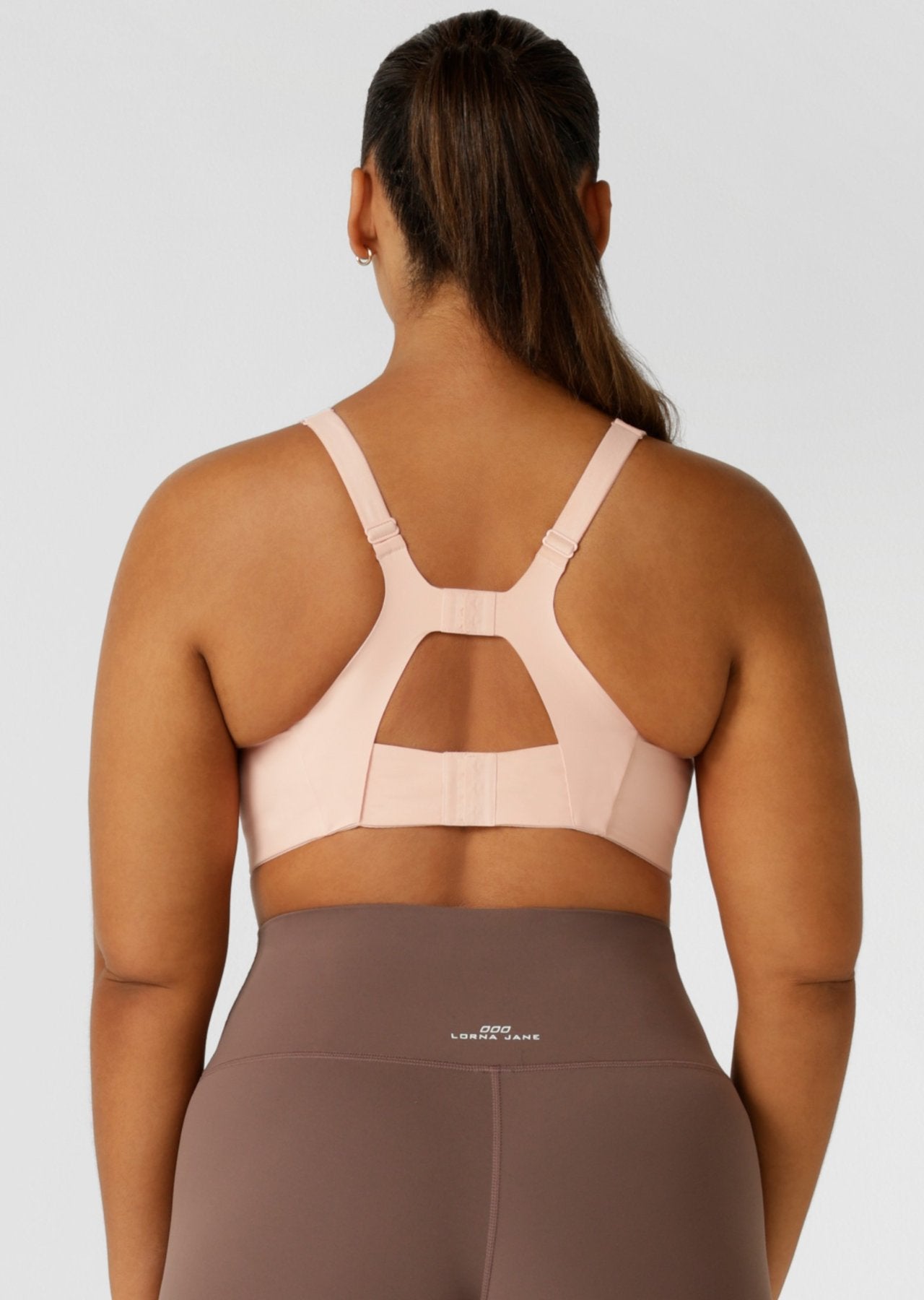 Lorna Jane Curve Control Moulded Sports Bra - Light Ballerina