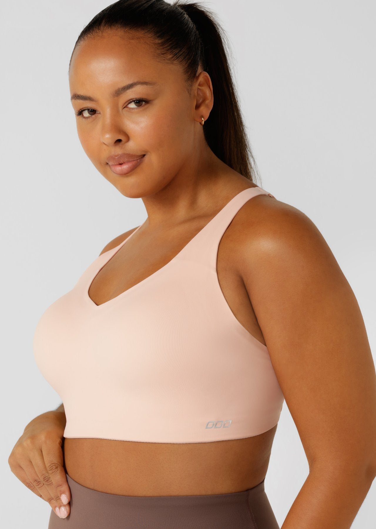 Lorna Jane Curve Control Moulded Sports Bra - Light Ballerina