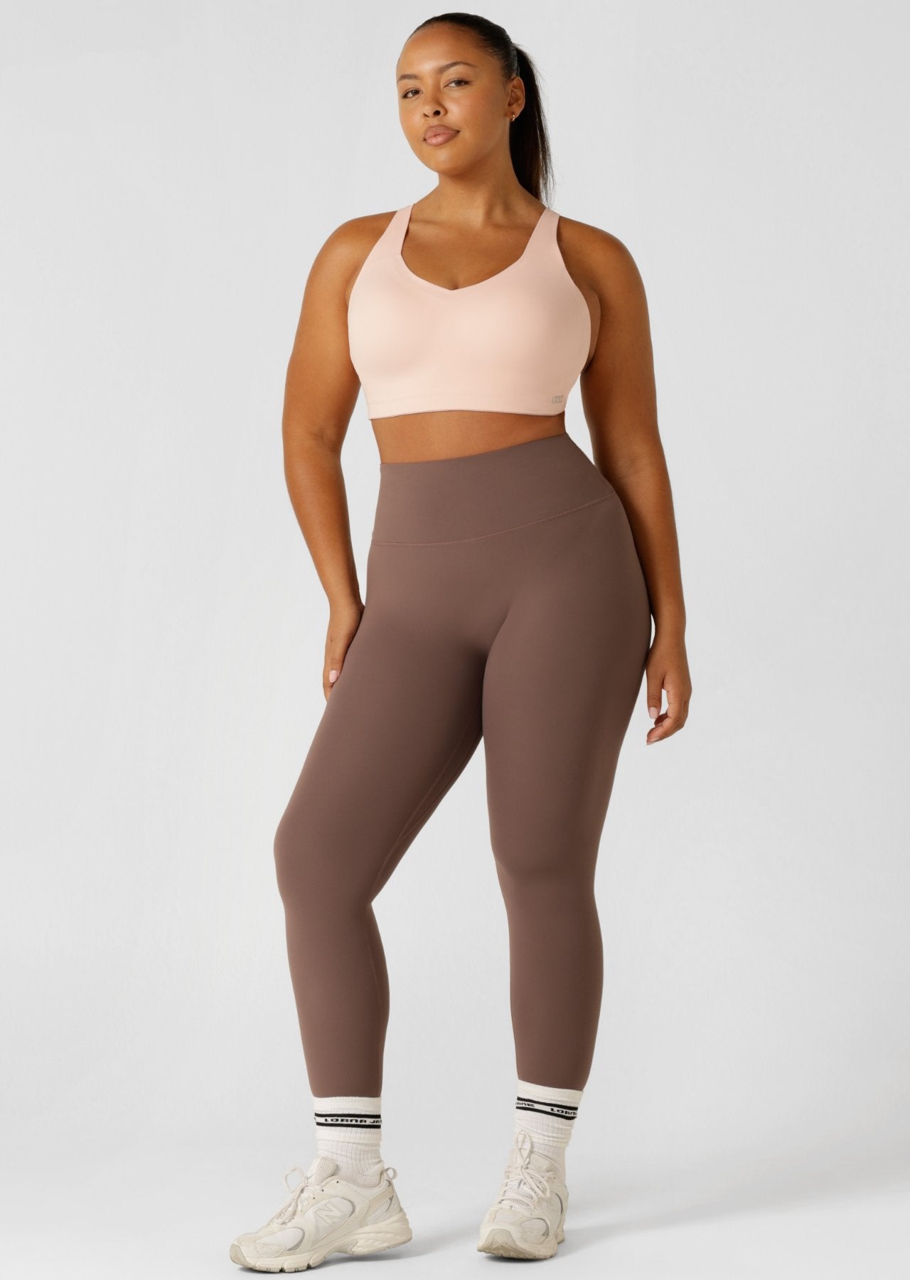 Lorna Jane Curve Control Moulded Sports Bra - Light Ballerina