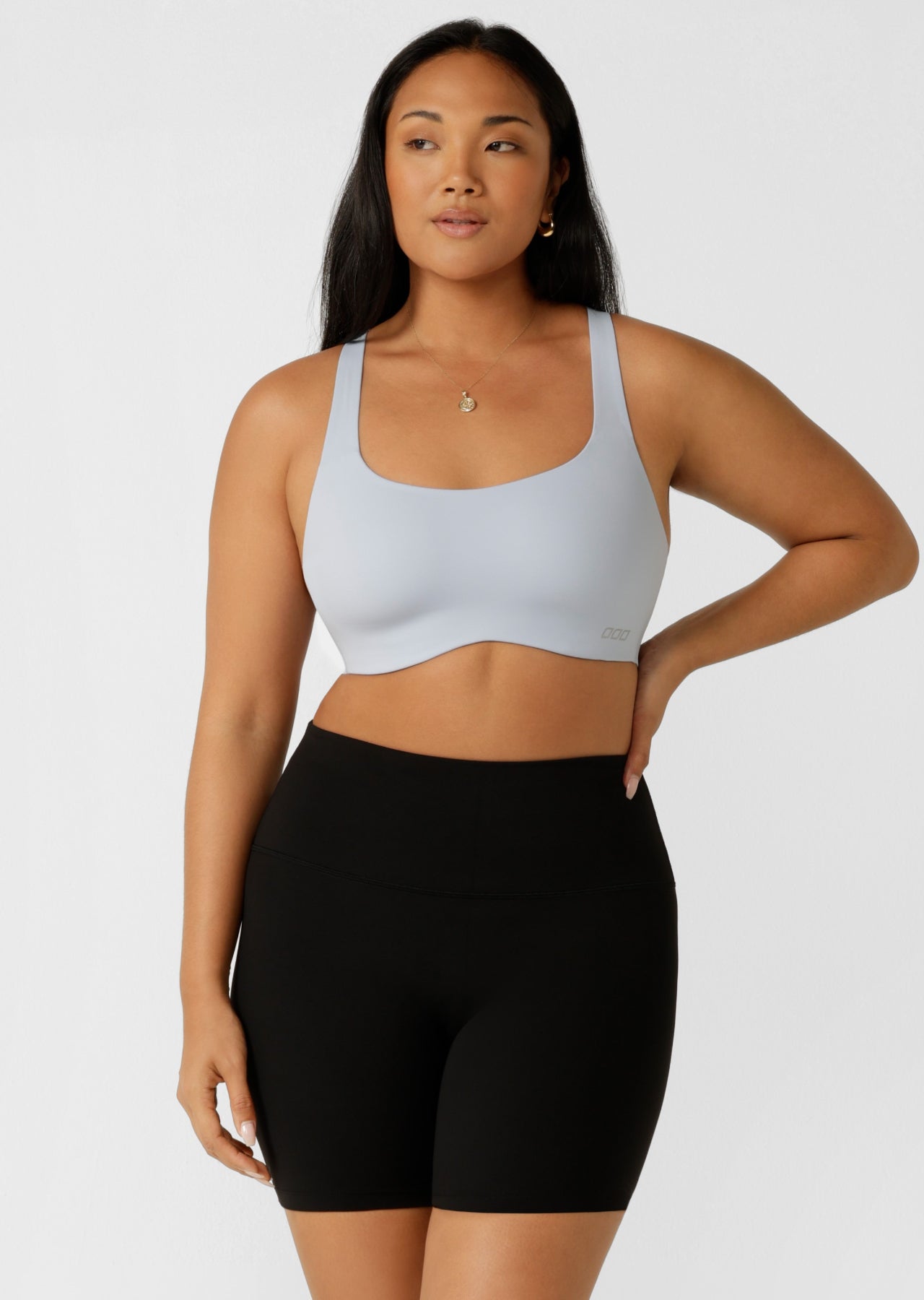 Lorna Jane Flex Appeal Moulded Sports Bra - Beach House Blue