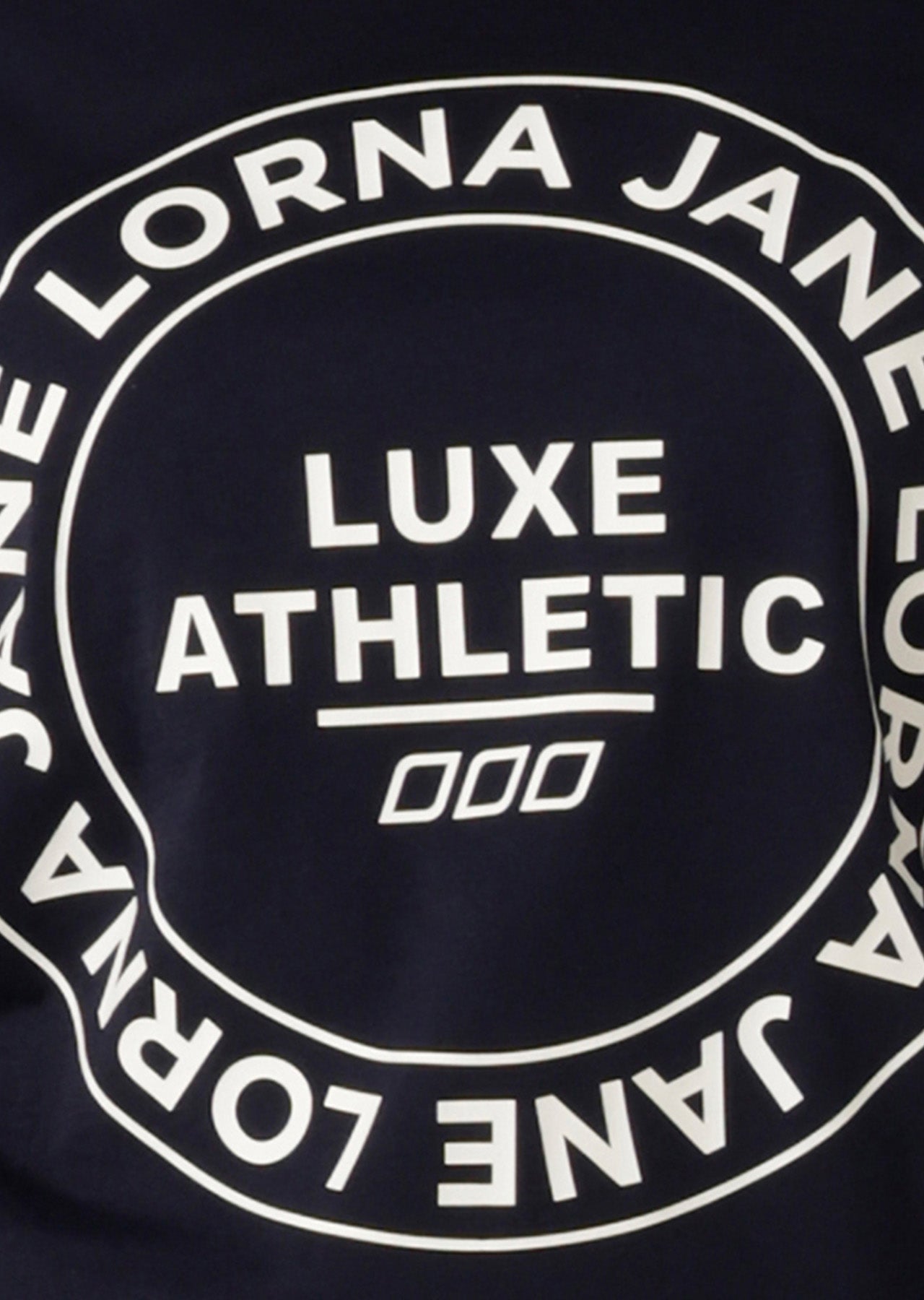 Lorna Jane Iconic Heritage Relaxed T-Shirt - French Navy