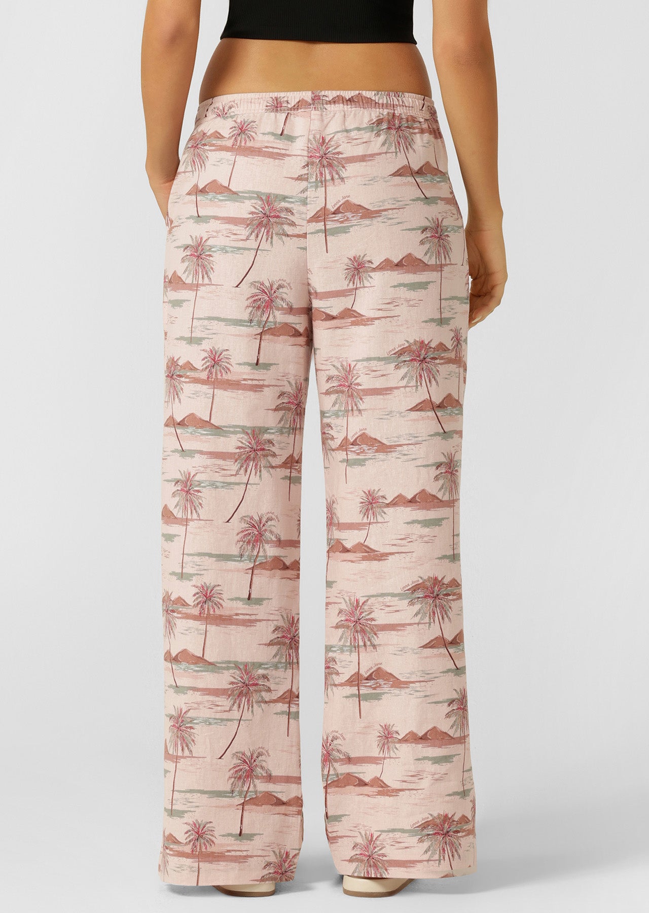 Lorna Jane Paradise Palm Weekend Pants - Paradise Palm Print