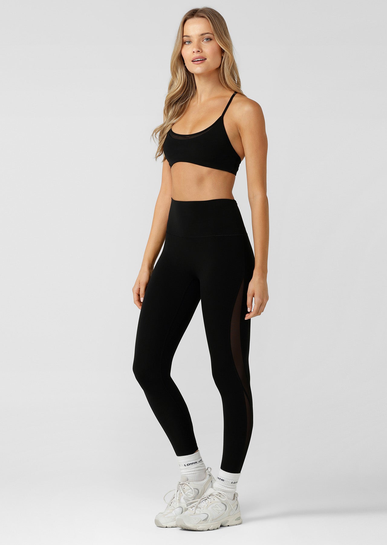 Lorna Jane Speed Up Adjustable Sports Bra - Black