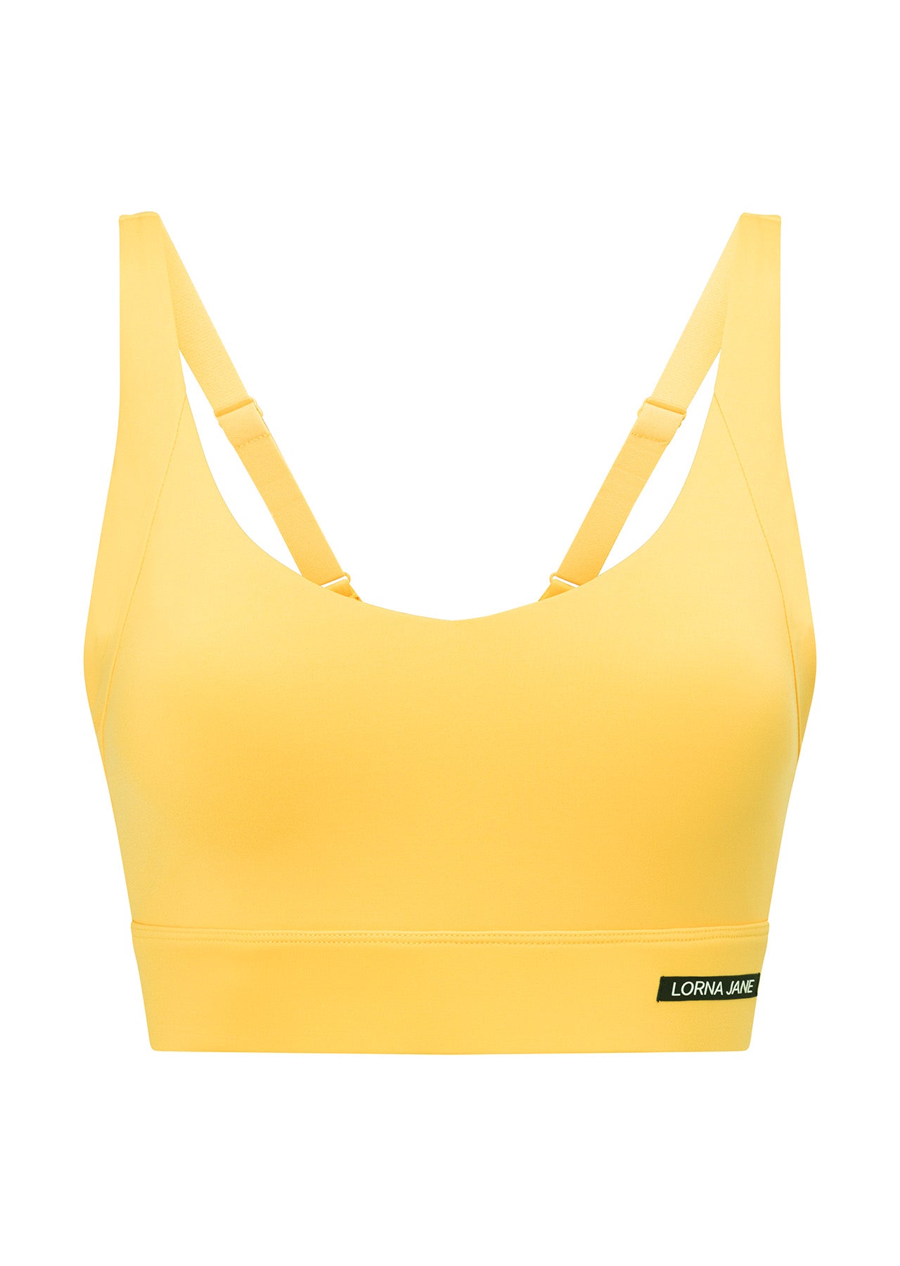 Lorna Jane Go The Distance Sports Bra - Dandelion