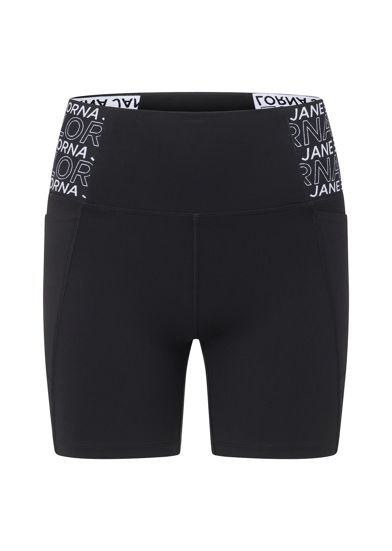 Lorna Jane Superior Phone Pocket Bike Shorts - Black
