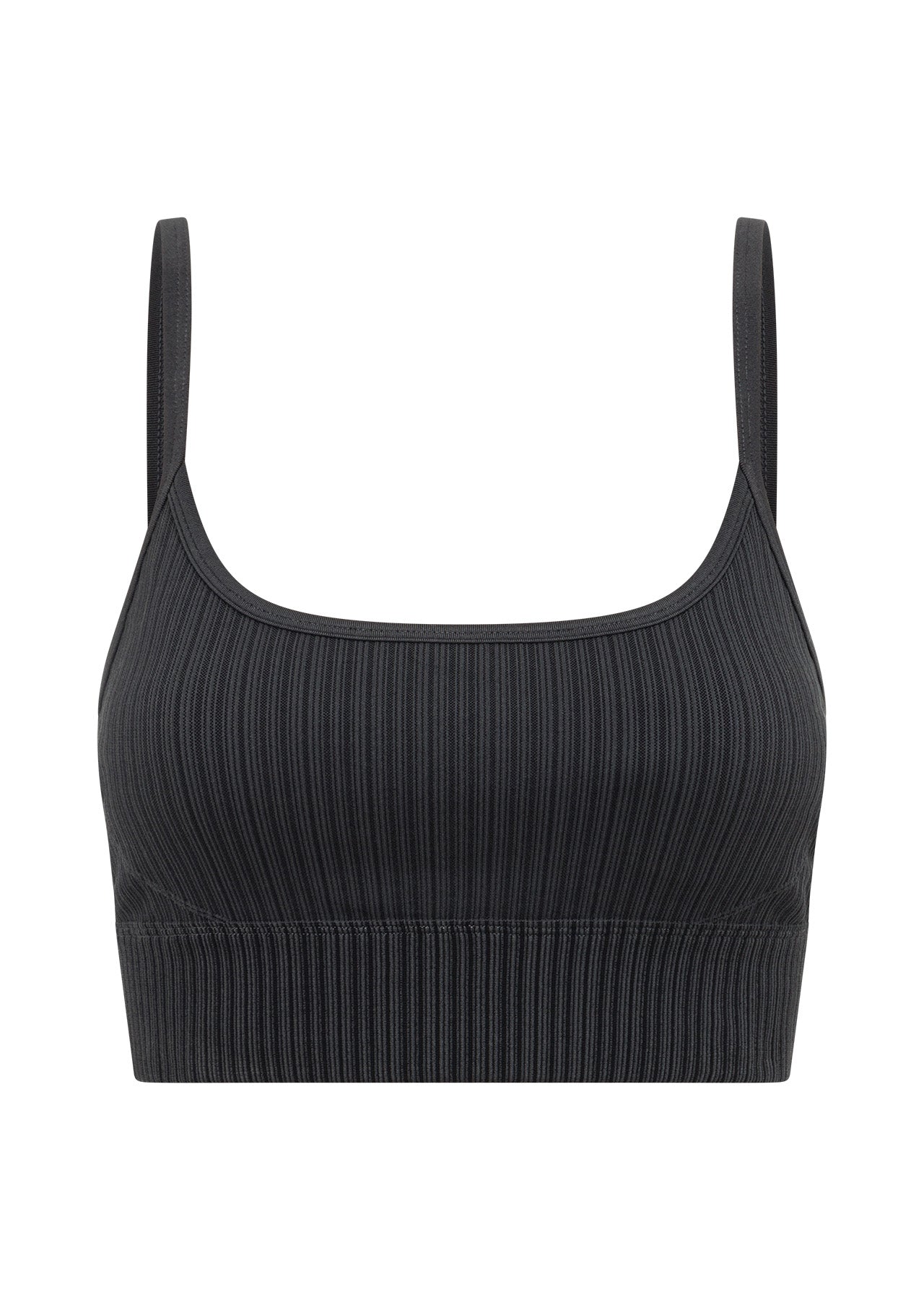 Lorna Jane Seamless Swim Longline Sports Bra - Black