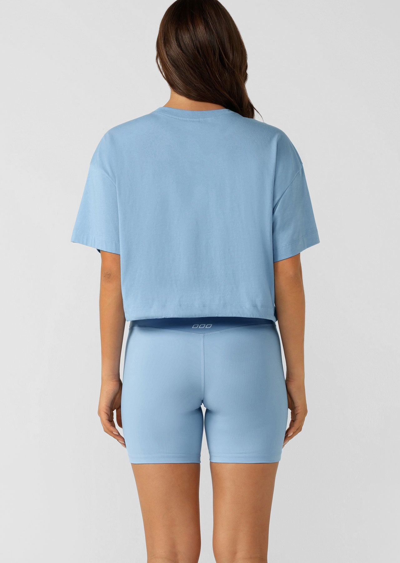 Lorna Jane Trailblazer Cropped Tee - Moontide