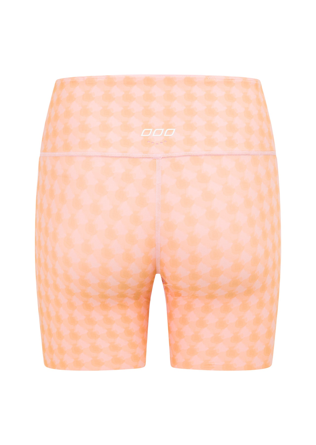 Lorna Jane Reversible Swim No Ride Pocket 16cm Bike Shorts - Watercolour Check Print