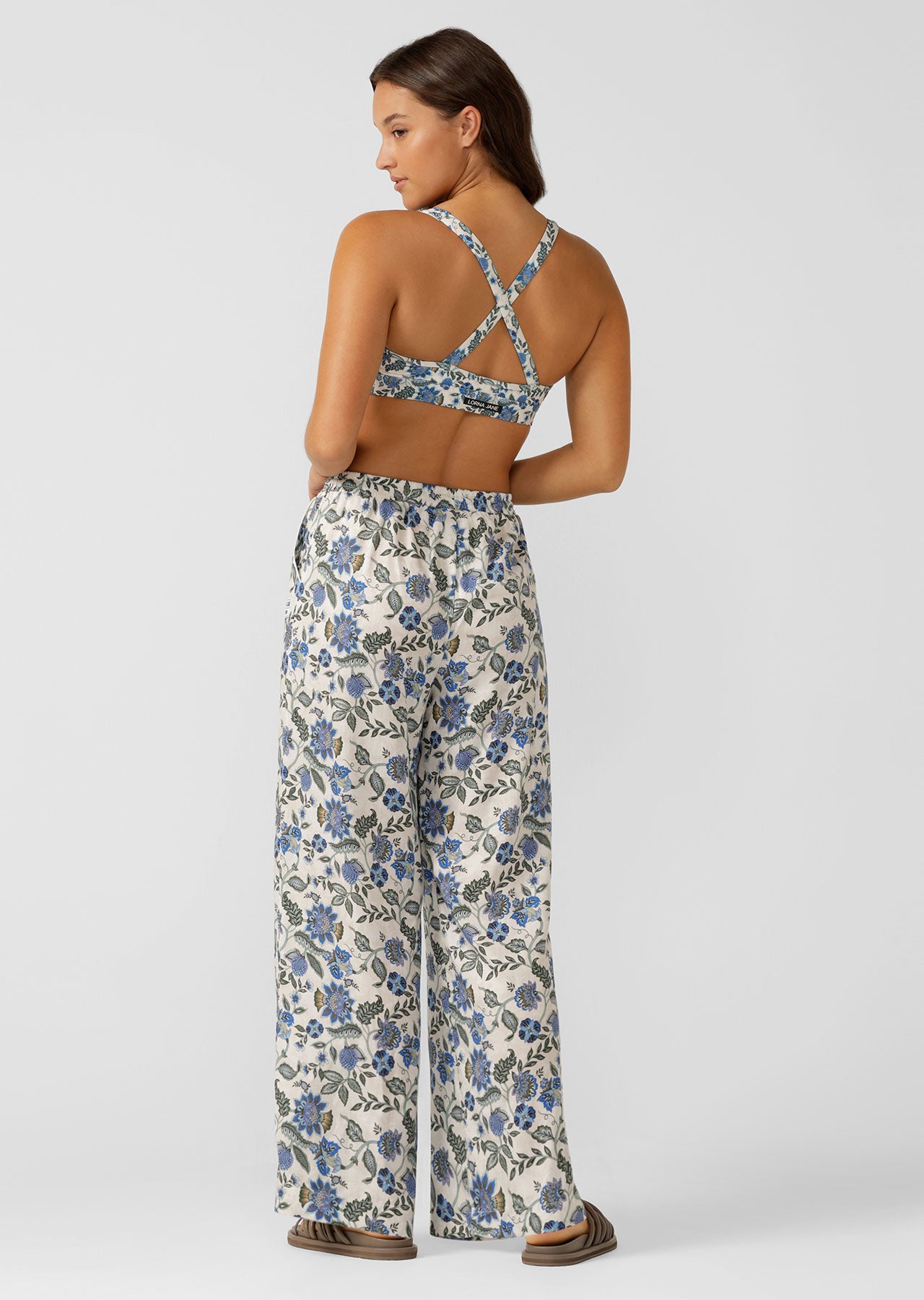 Lorna Jane Happy Hour Pants - Native Garden Floral Print