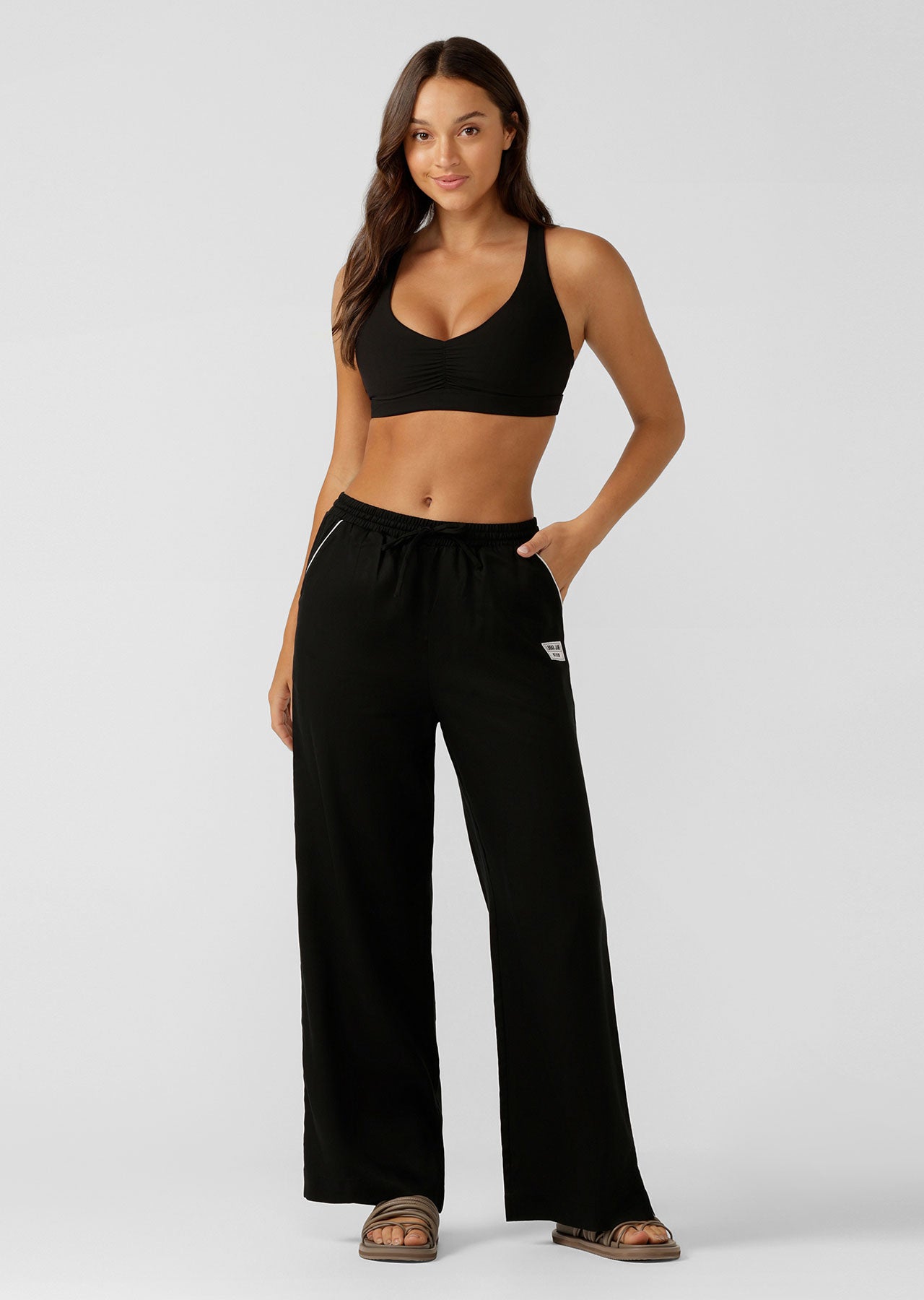 Lorna Jane Happy Hour Sports Bra - Black