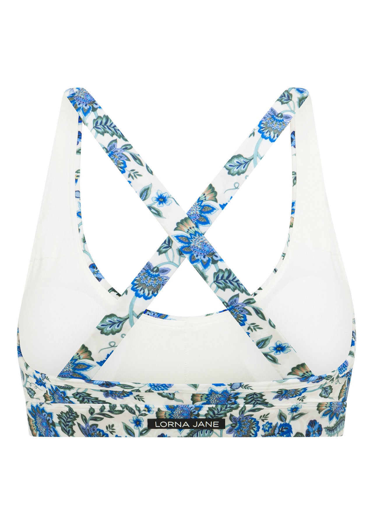 Lorna Jane Happy Hour Sports Bra - Native Garden Floral Print