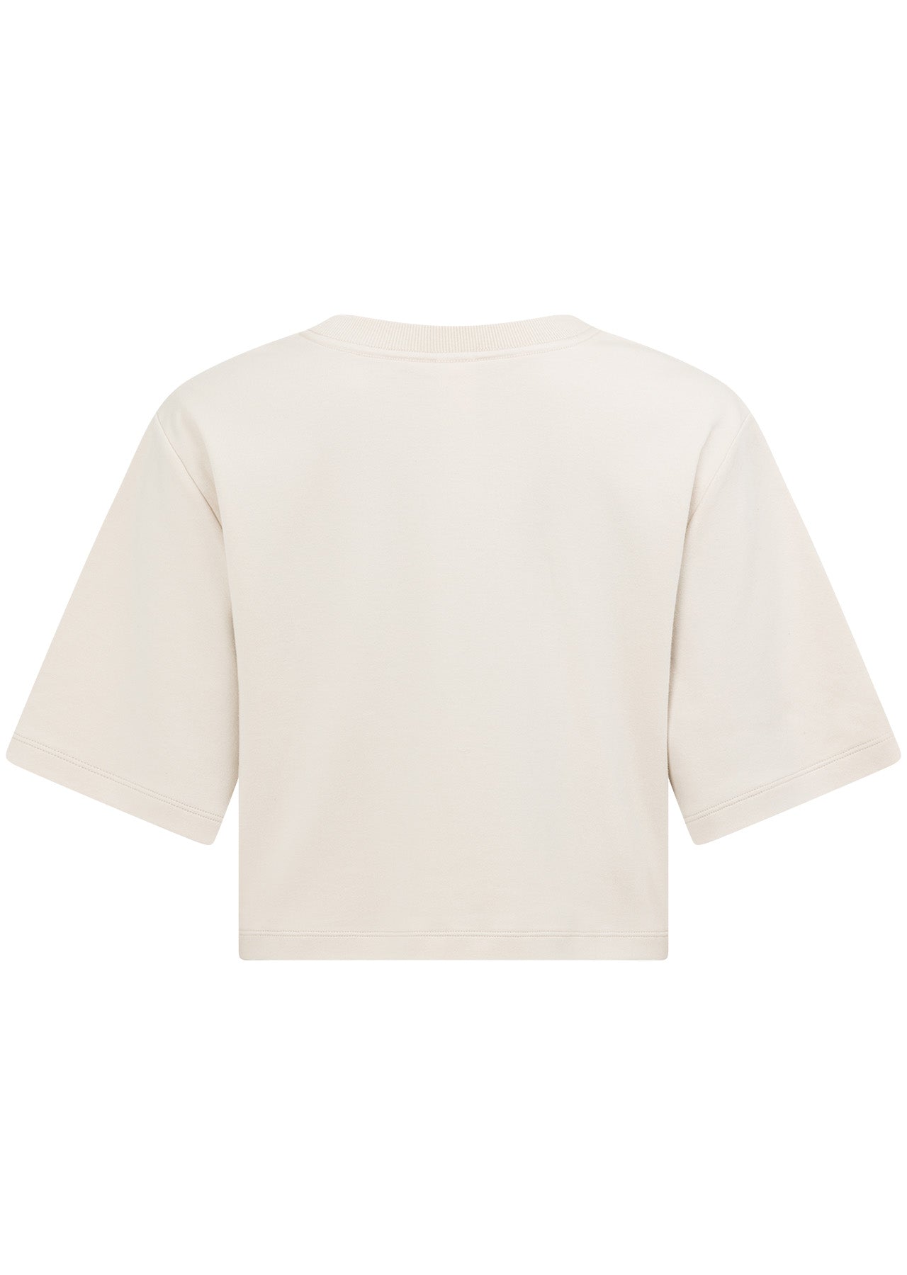 Lorna Jane Essential Cropped Tee - Ivory