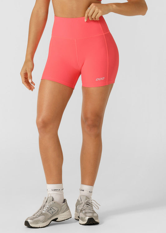 Lorna Jane Gym To Swim 12cm Bike Shorts - Nectarine