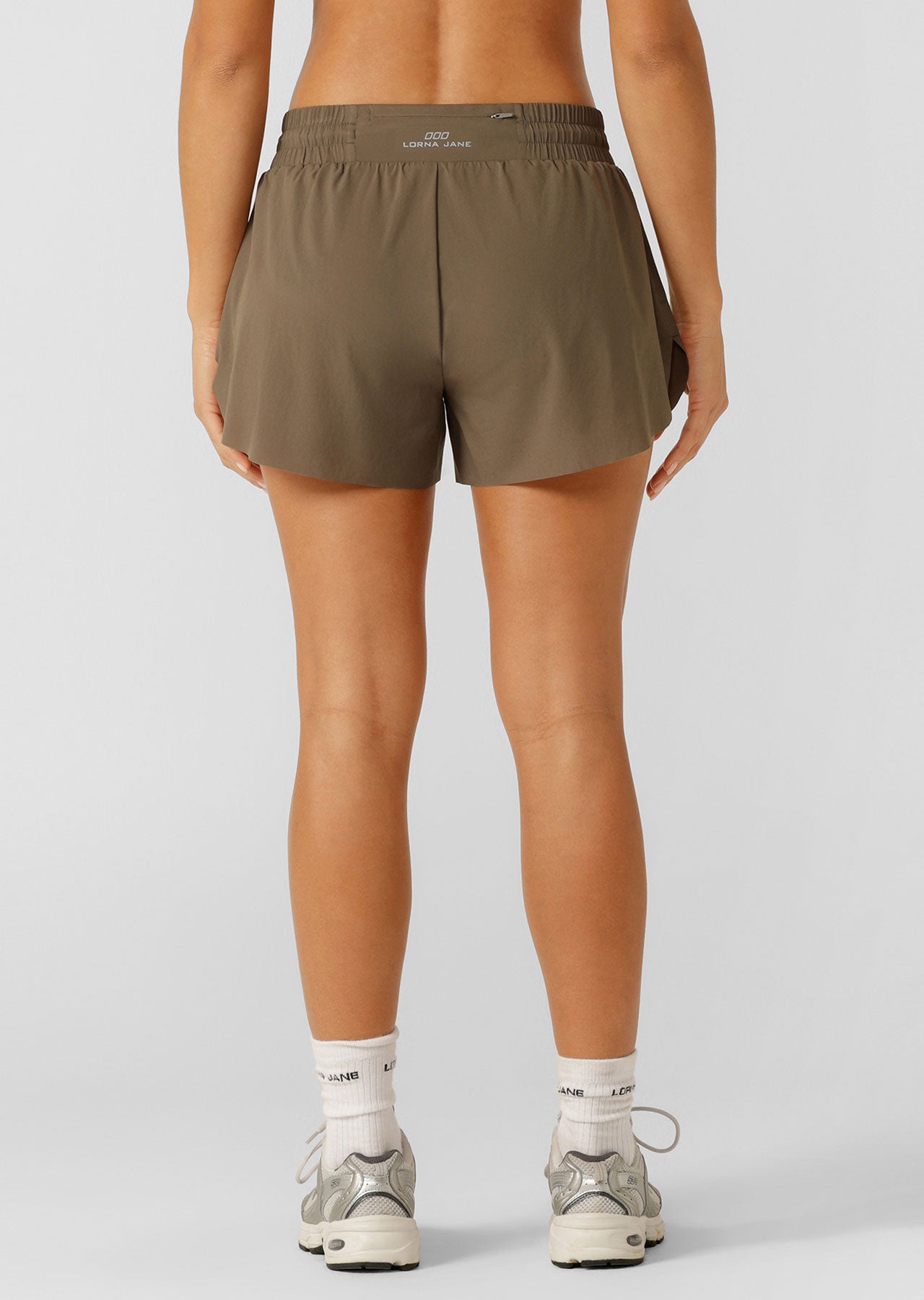 Lorna Jane Track Star Run Shorts - Hazel