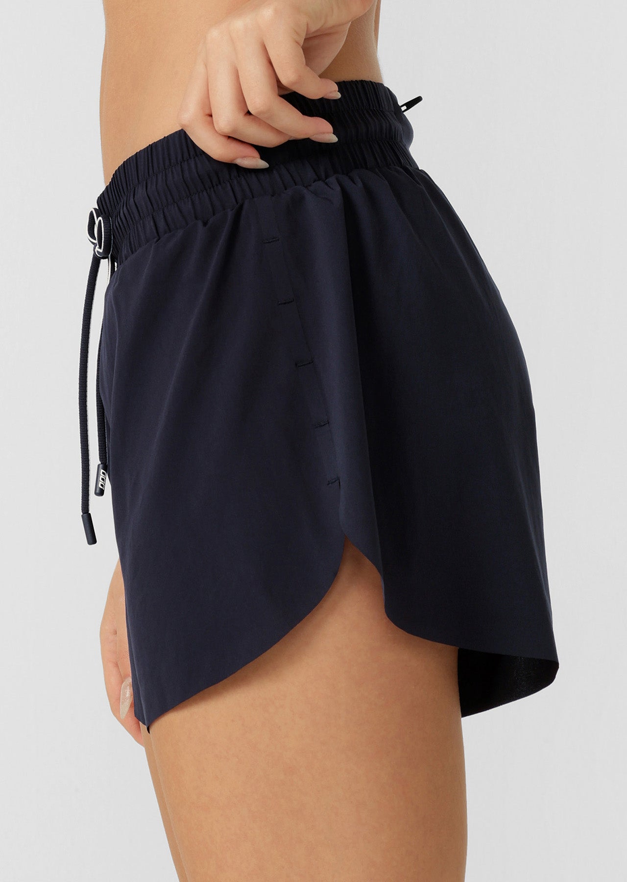 Lorna Jane Track Star Run Shorts - Midnight Blue