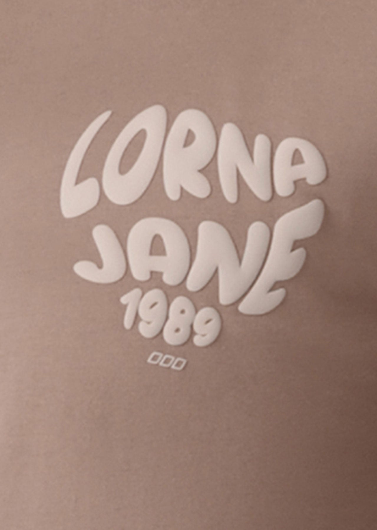 Lorna Jane Never Give Up Relaxed T-Shirt - Bone