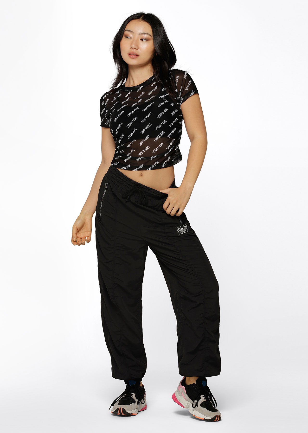 Lorna Jane Holographic Active Pants - Black