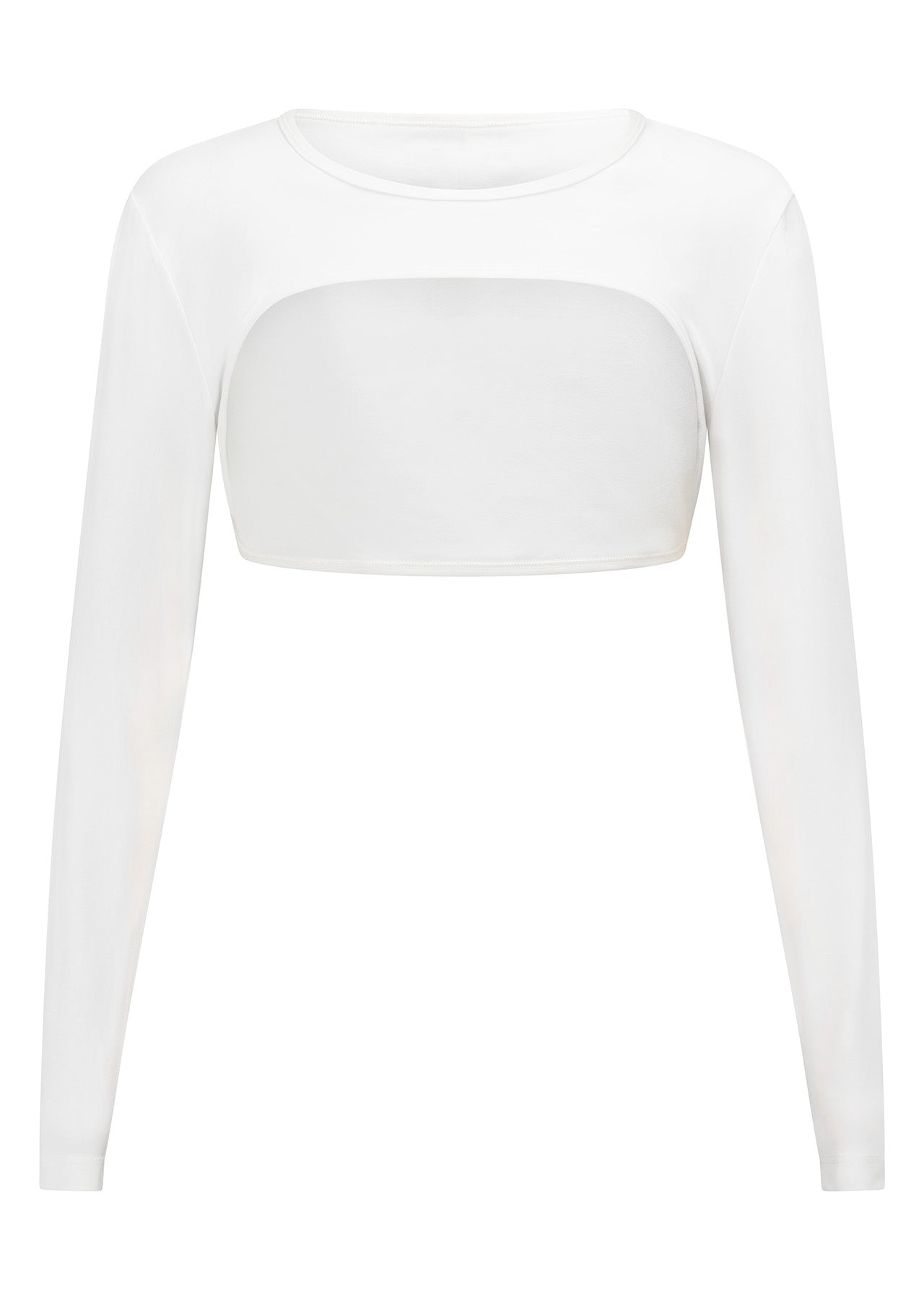 Lorna Jane Active Long Sleeve Shrug - Porcelain