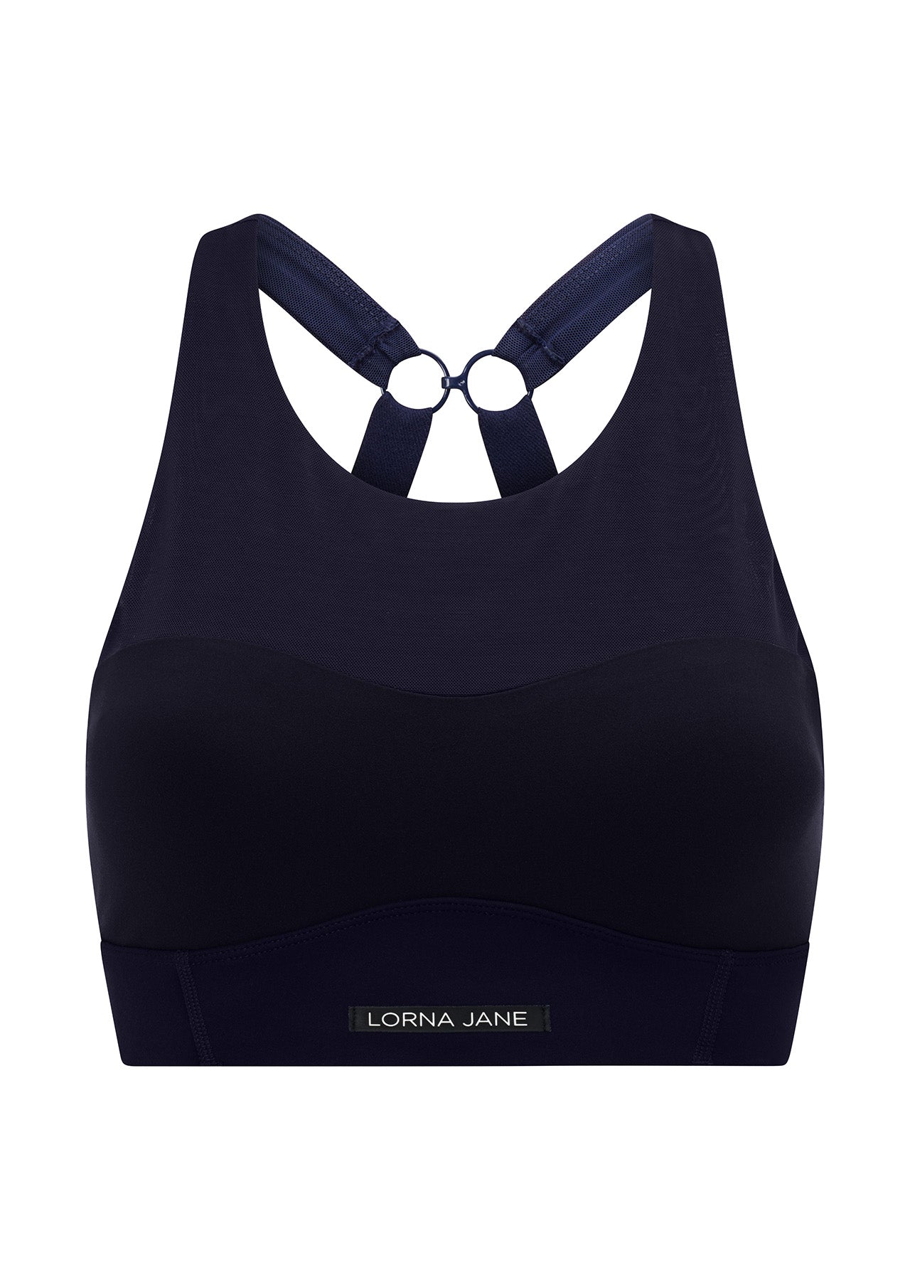 Lorna Jane Full Coverage Support Sports Bra - French Navy