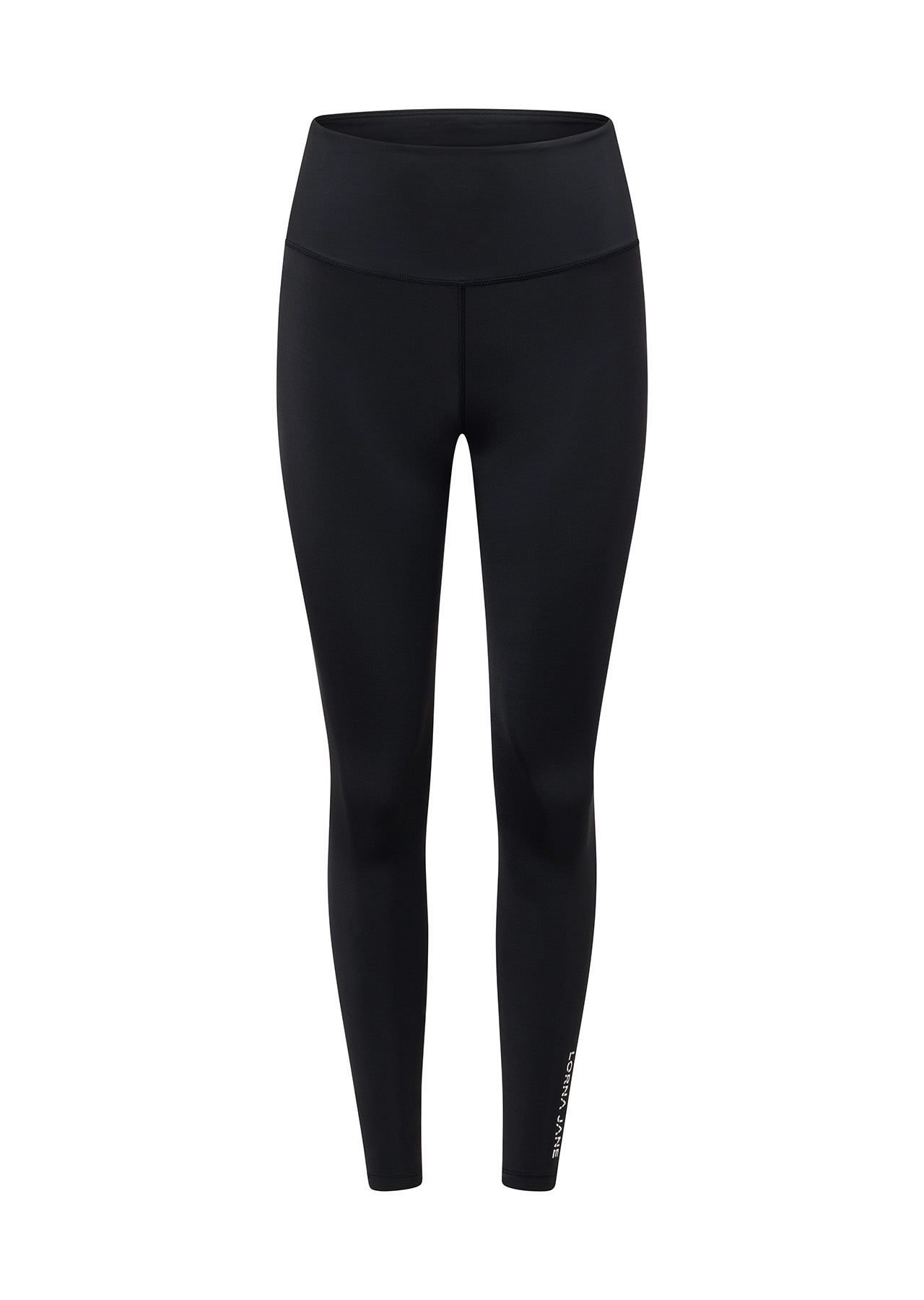 Lorna Jane Lotus No Chafe Cool Touch Ankle Biter Leggings - Black