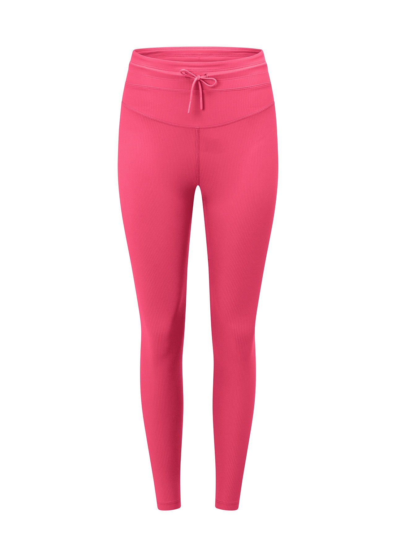 Lorna Jane Flaunt It Rib Ankle Biter Leggings - Babin Pink
