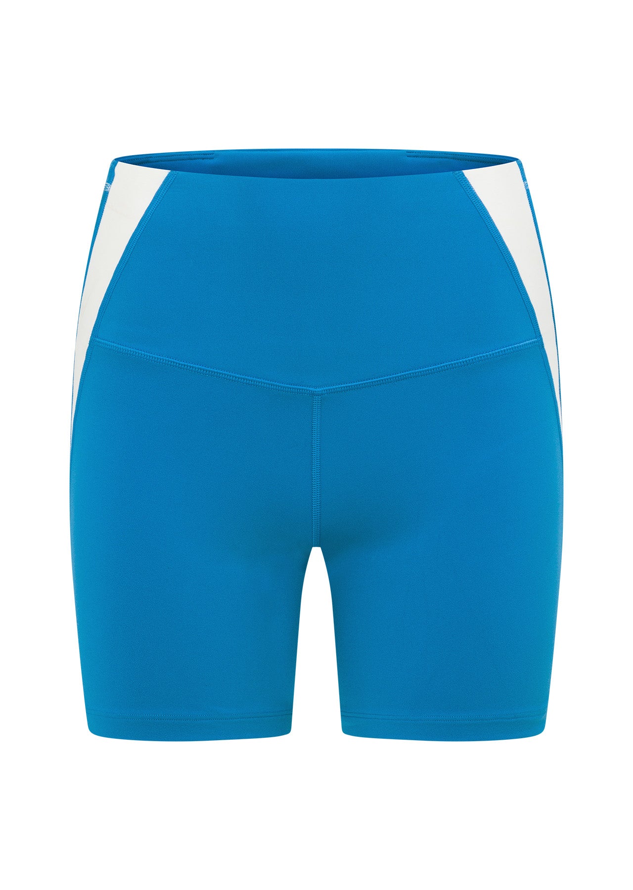 Lorna Jane Precision Perfect No Chafe 12cm Bike Shorts - Cornflower