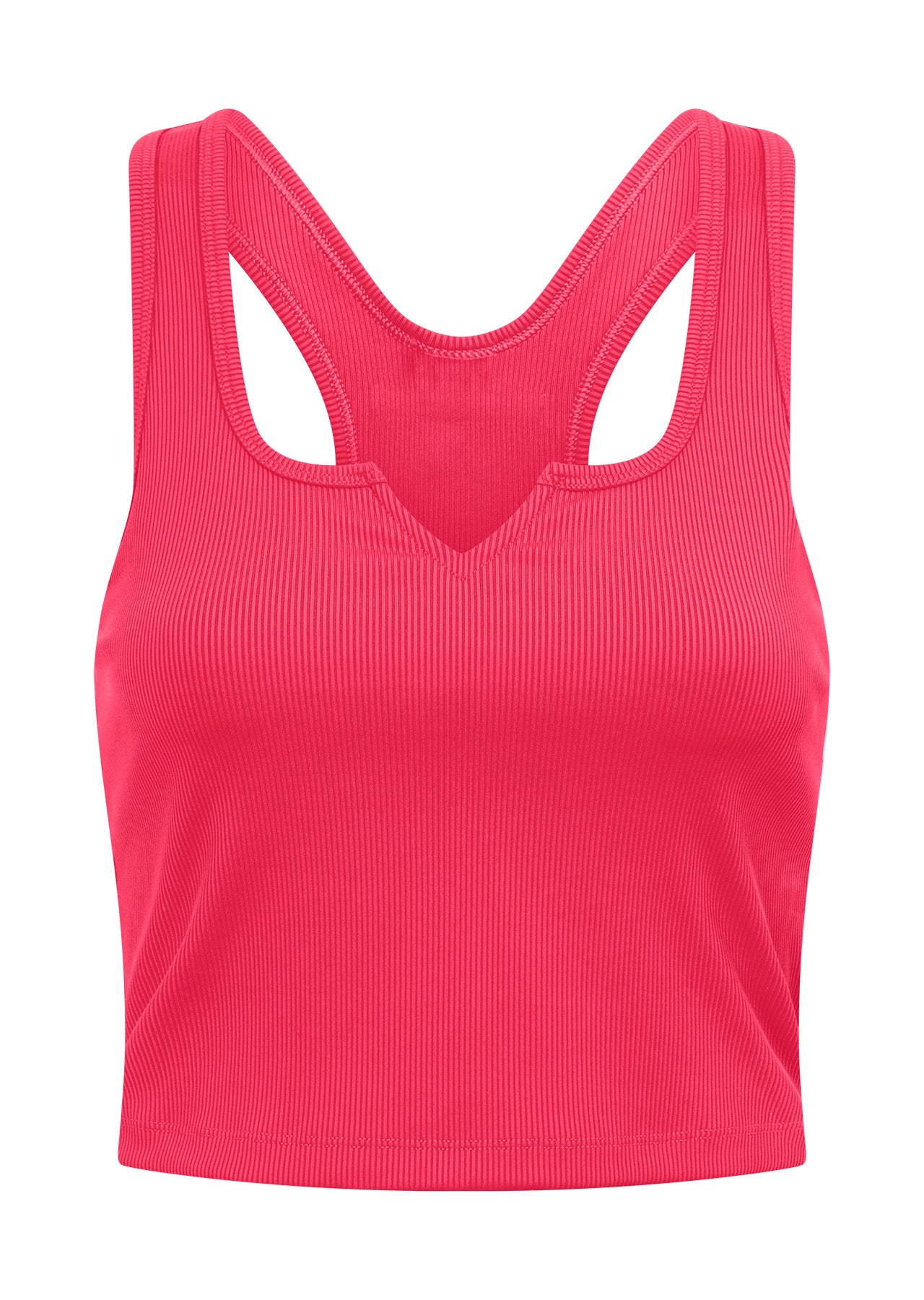Lorna Jane Muse Rib Active Tank - Neon Raspberry