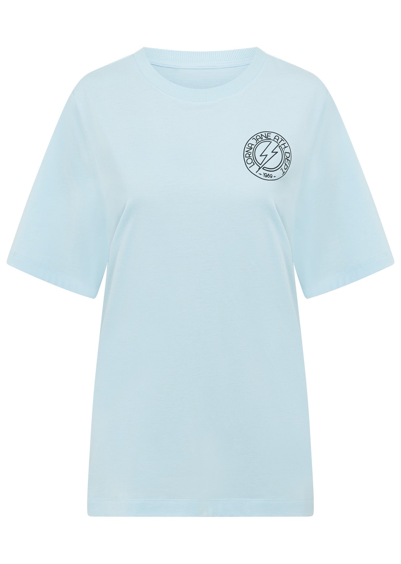 Lorna Jane Ziggy Relaxed Tee - Crystal Blue