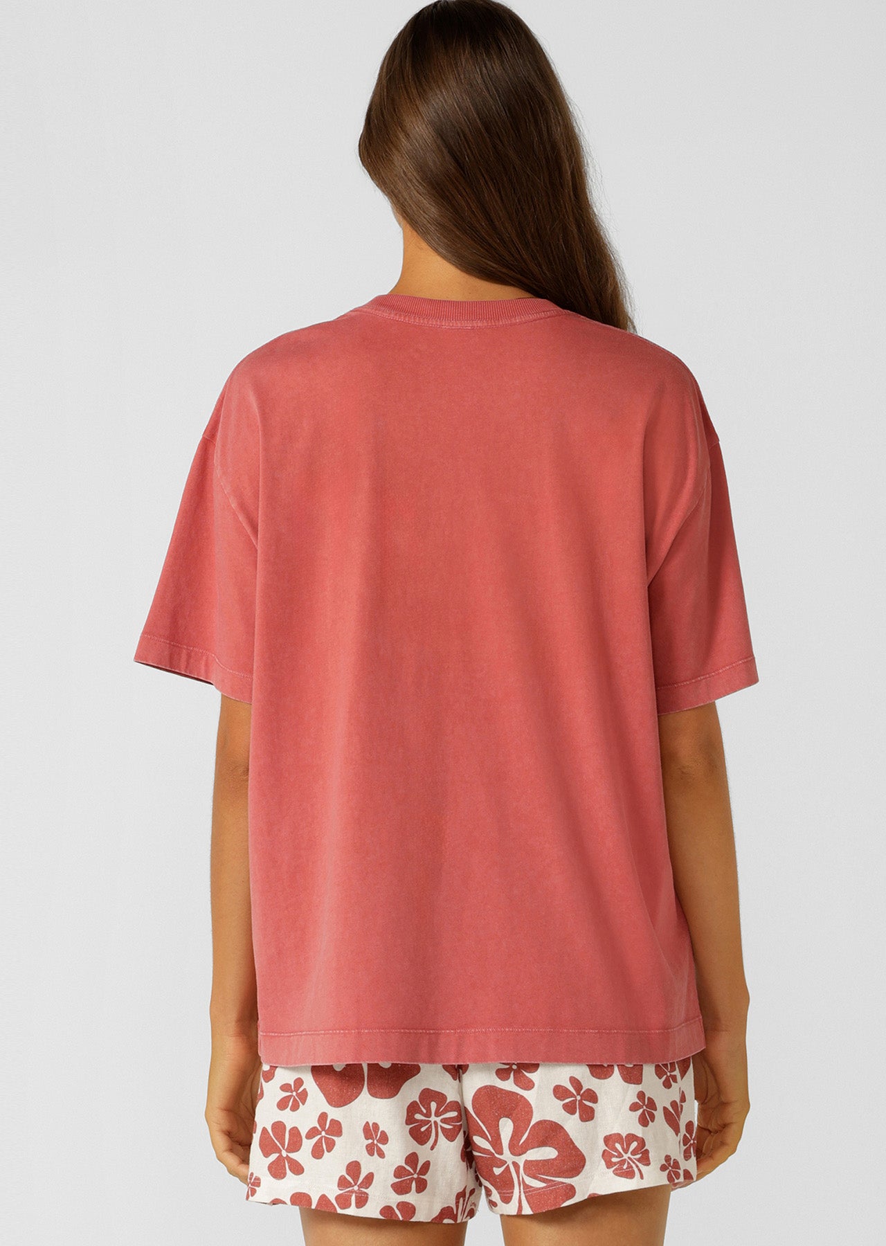 Lorna Jane Summer Sports Boyfriend T-Shirt - Washed Earth