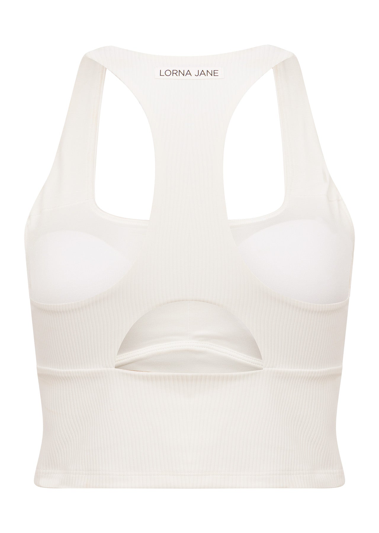 Lorna Jane Willpower Bra Tank Combo - Porcelain