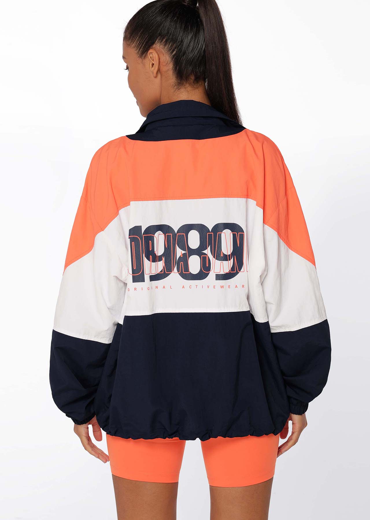 Lorna Jane 1989 Original Sport Spray Jacket - French Navy