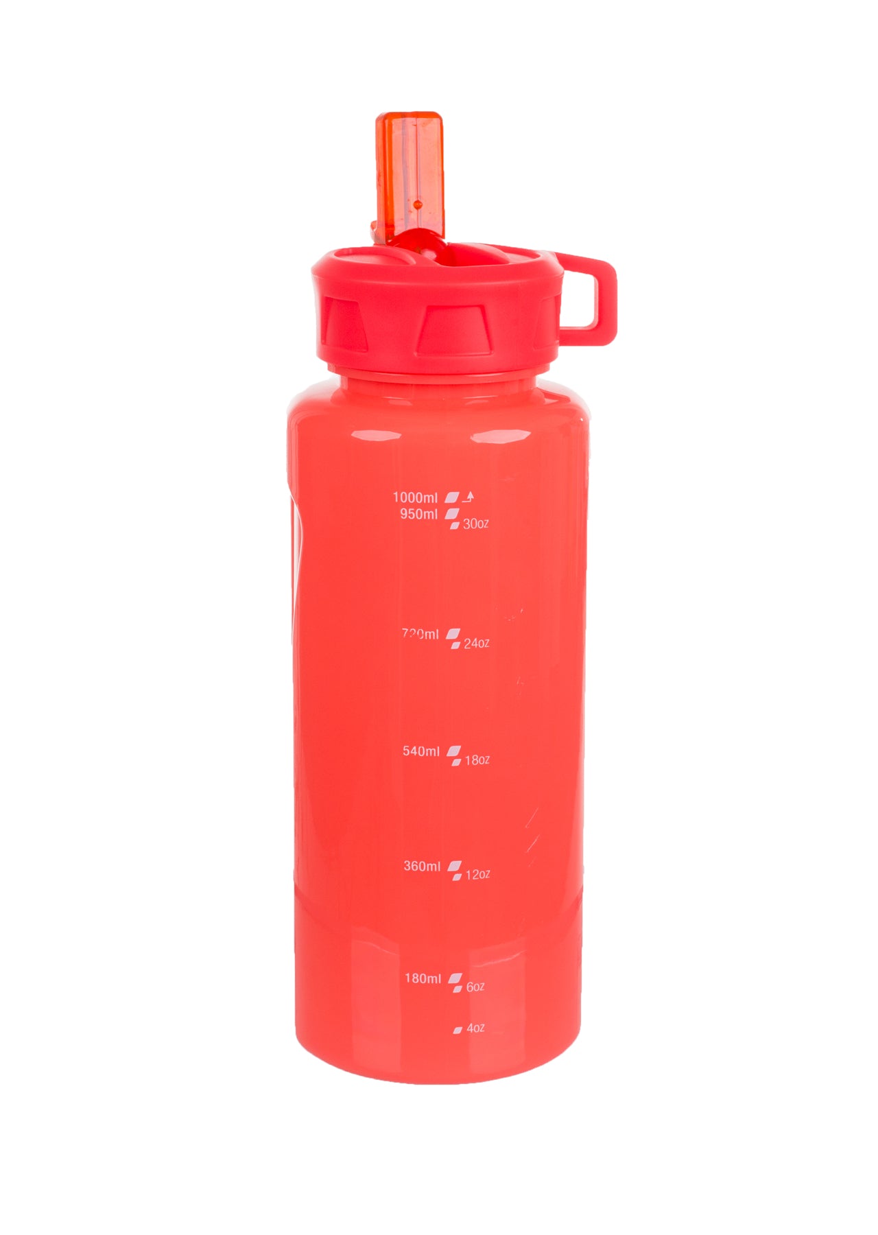 Lorna Jane 1LT Water Bottle - Fluro Orange