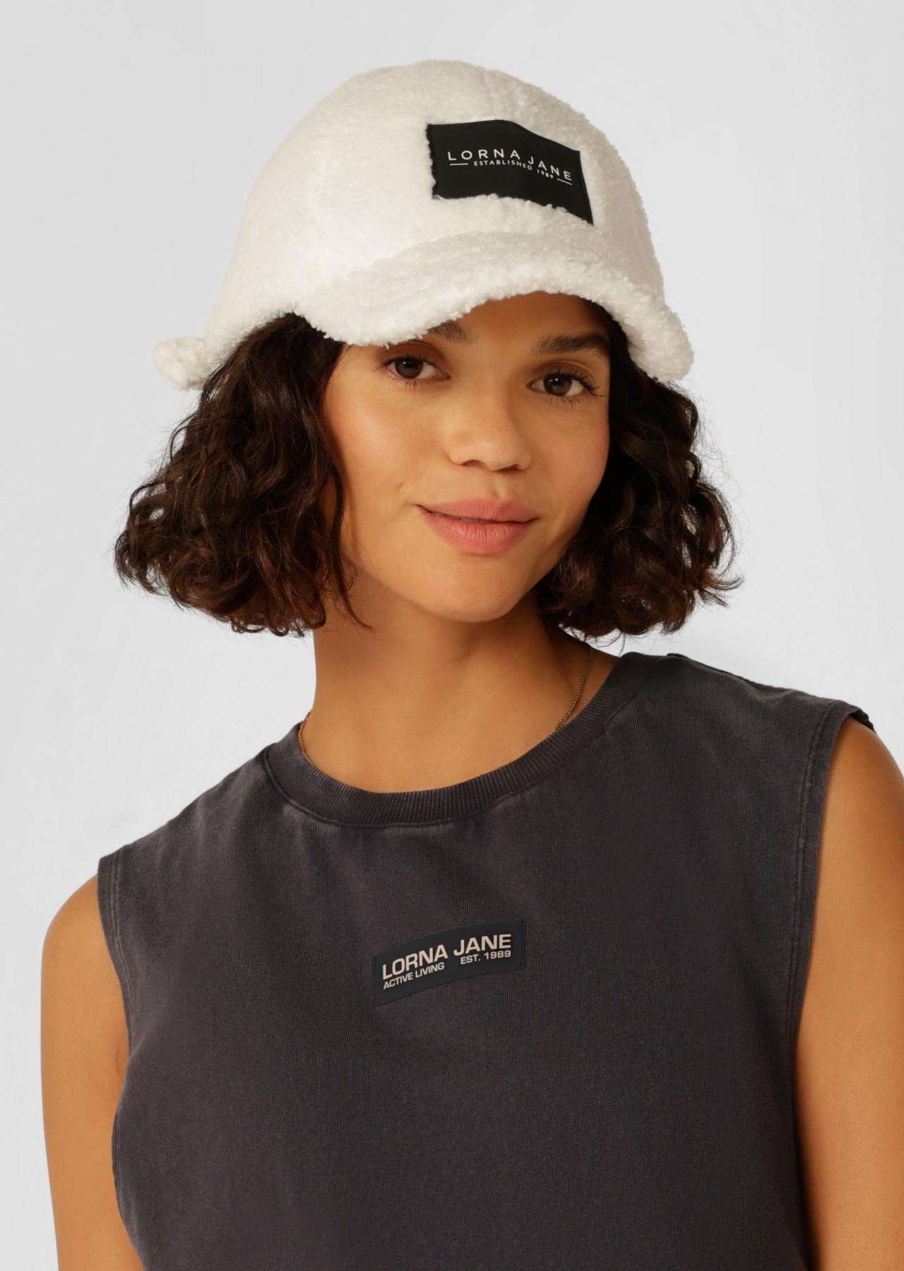 Lorna Jane Cosy Radiance Sherpa Cap - Porcelain