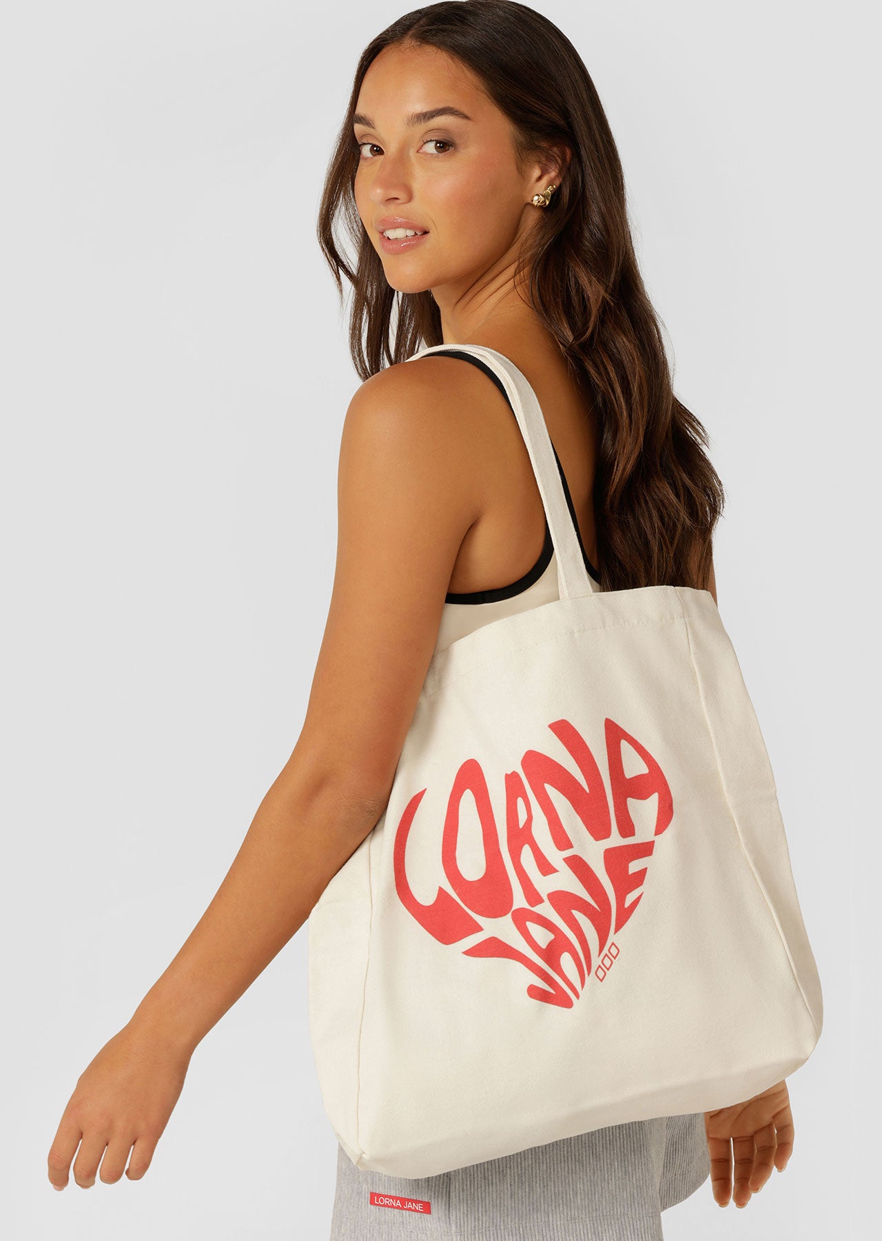 Lorna Jane Charity Love Tote Bag - Canvas
