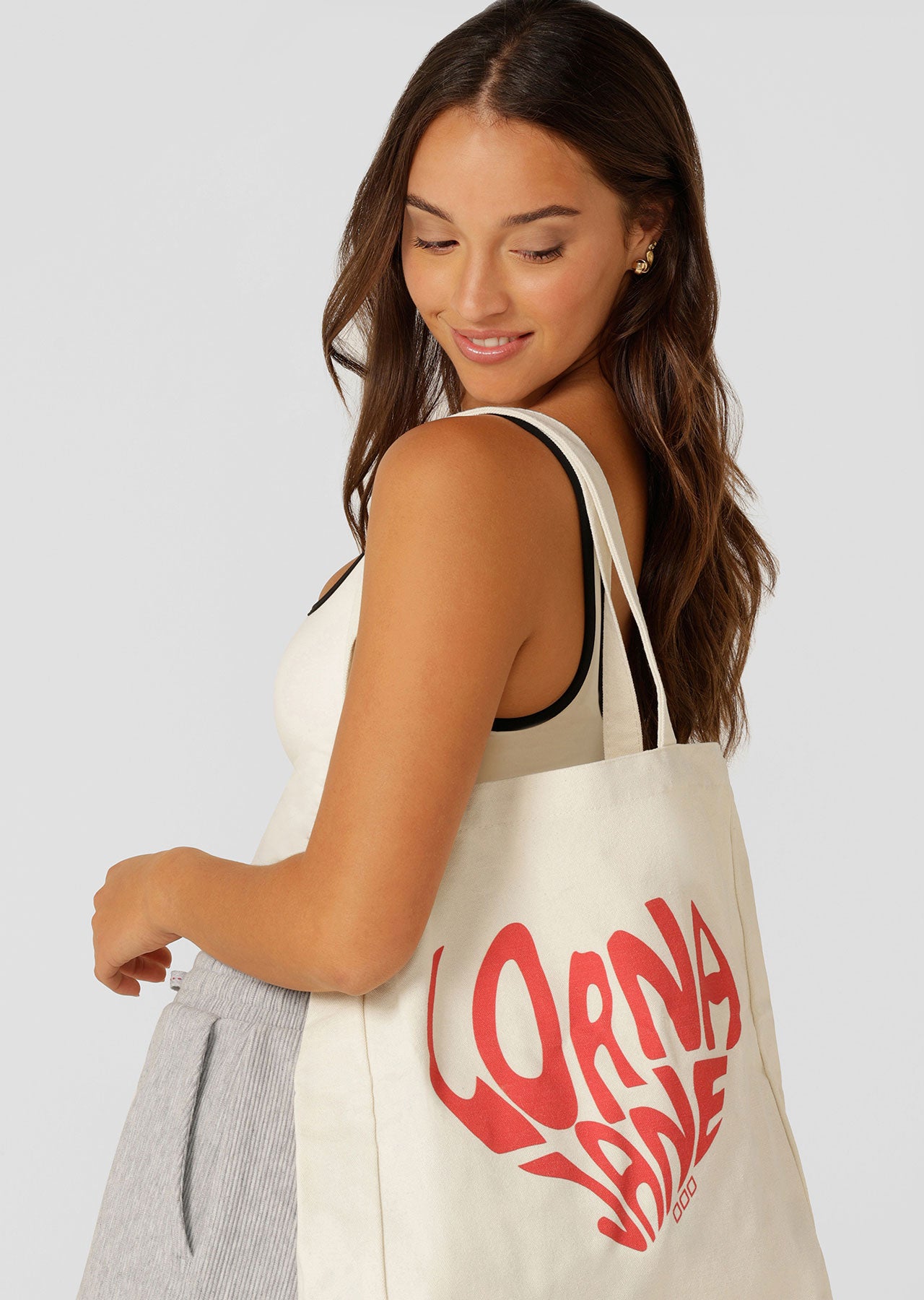 Lorna Jane Charity Love Tote Bag - Canvas