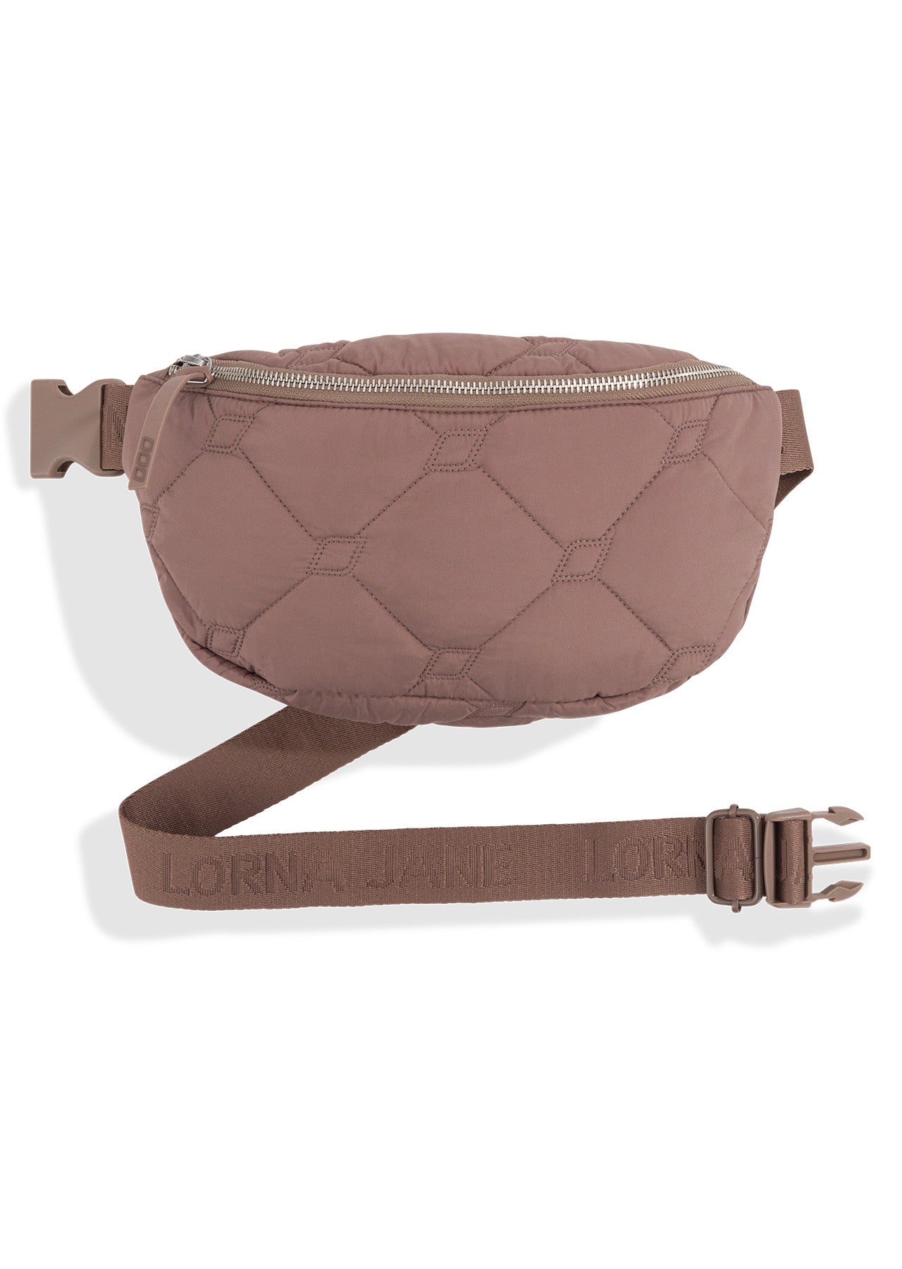 Lorna Jane Iconic Quilted Belt Bag - Bone