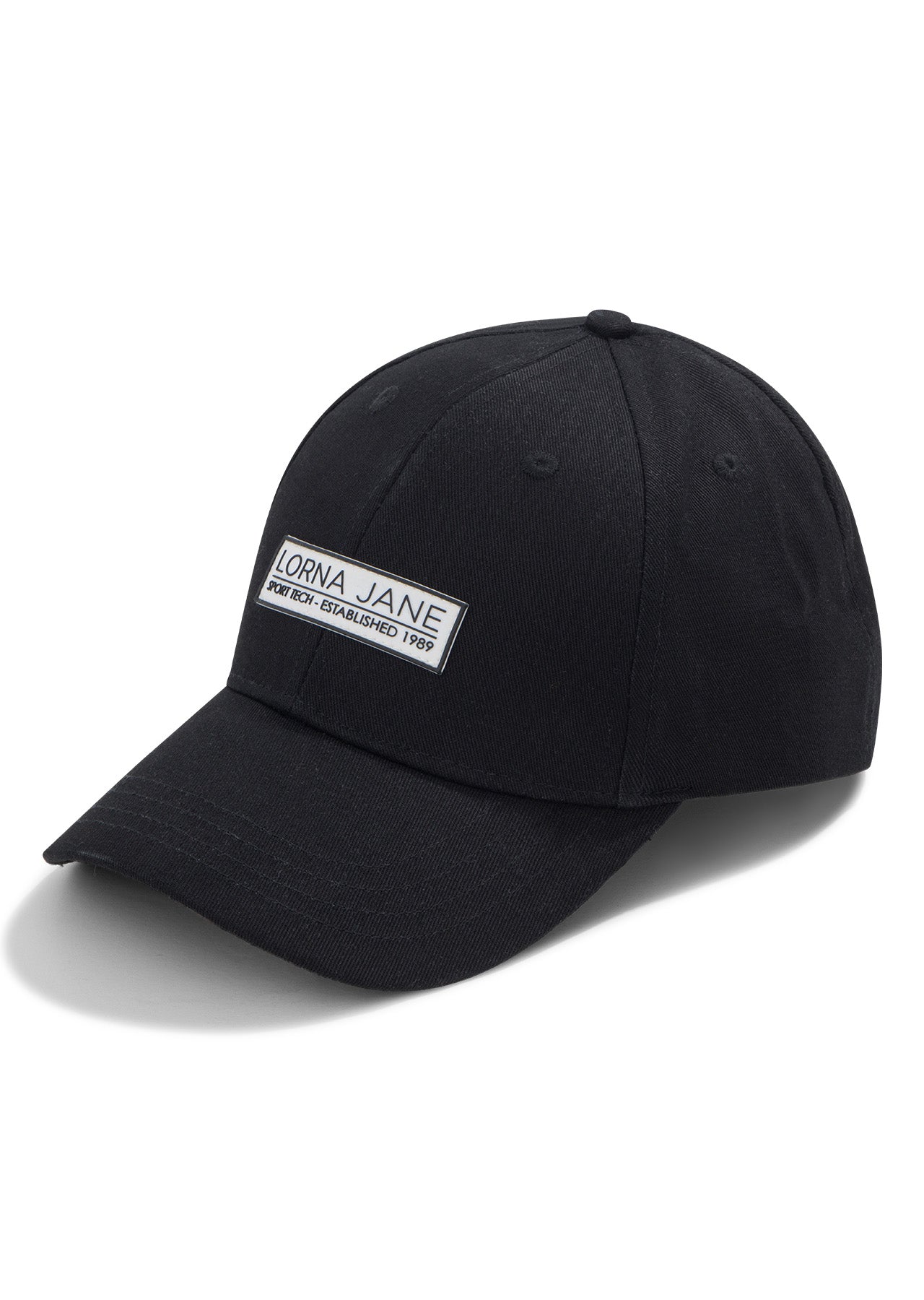Lorna Jane Reflective Logo Cap - Black