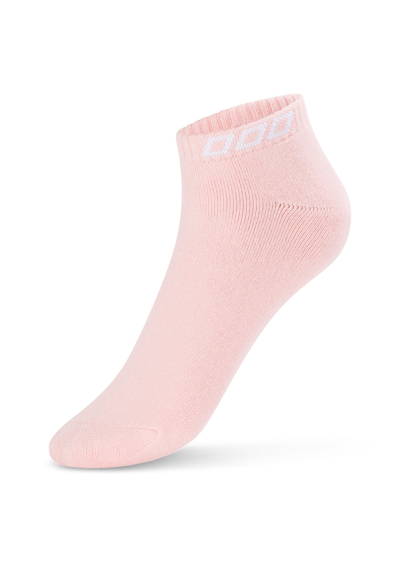 Lorna Jane 3PK Iconic Socks - White & Pink Sand & Grey Marl