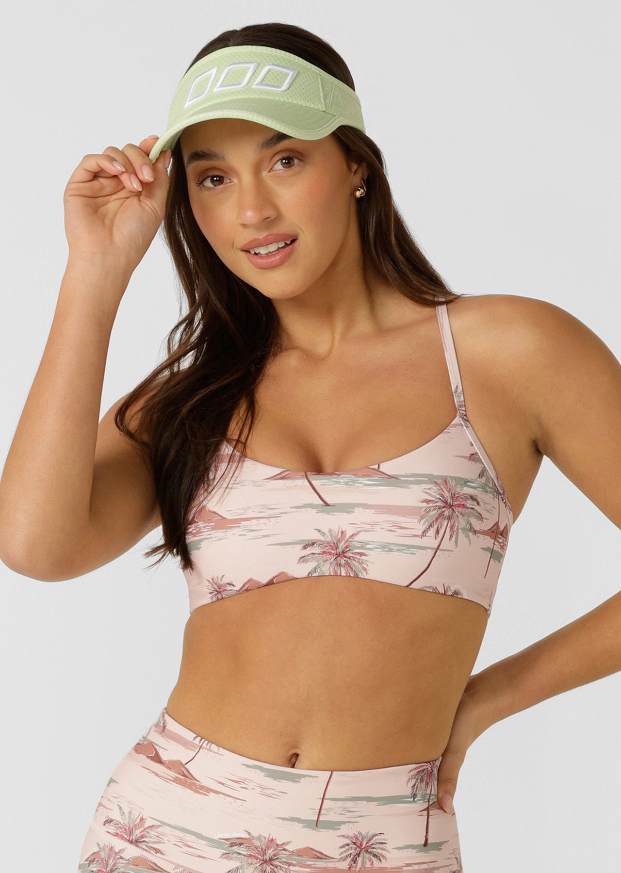 Lorna Jane Icons Ventilation Visor - Ice Green