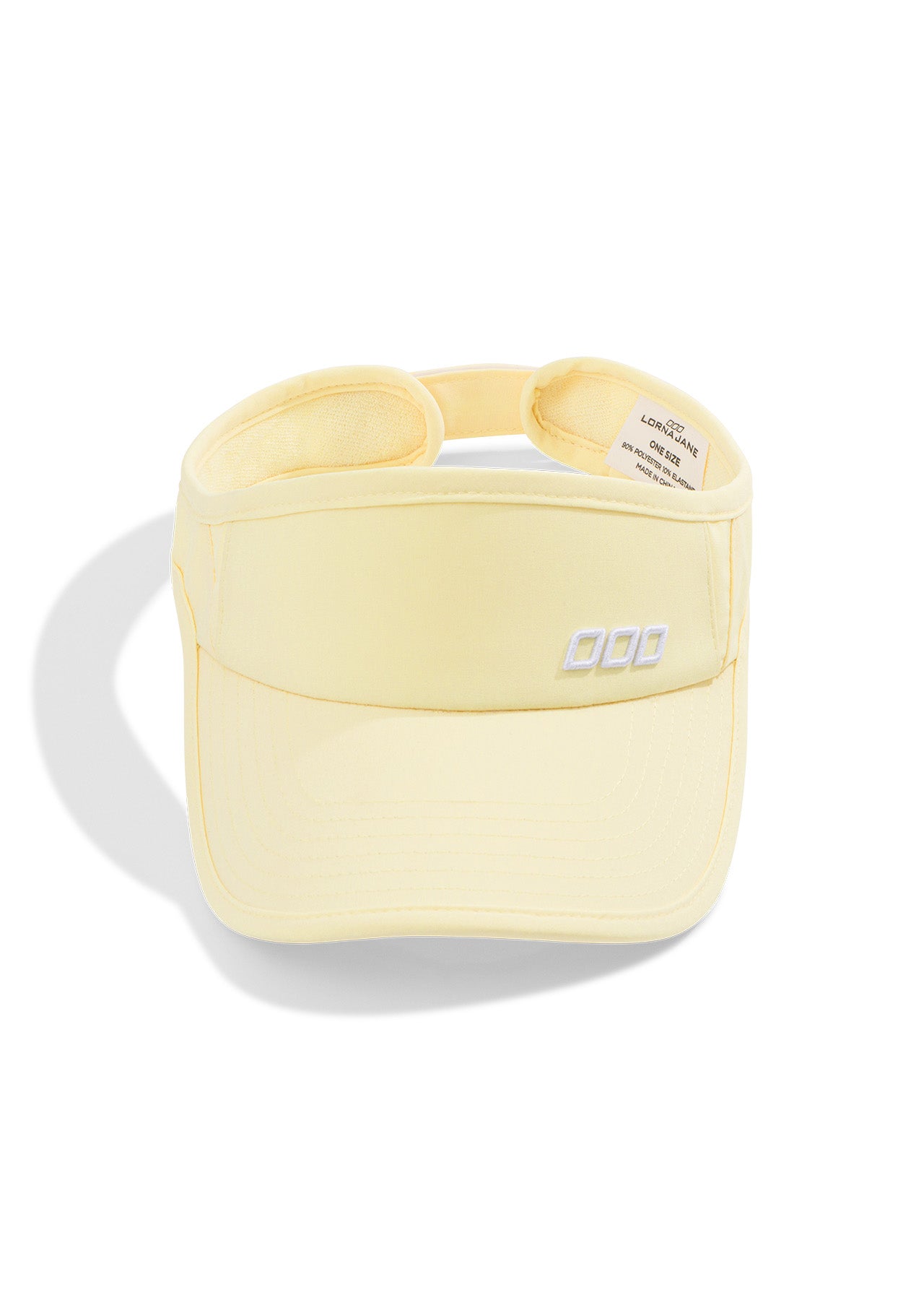 Lorna Jane Icons Ventilation Visor - Lemon Cream