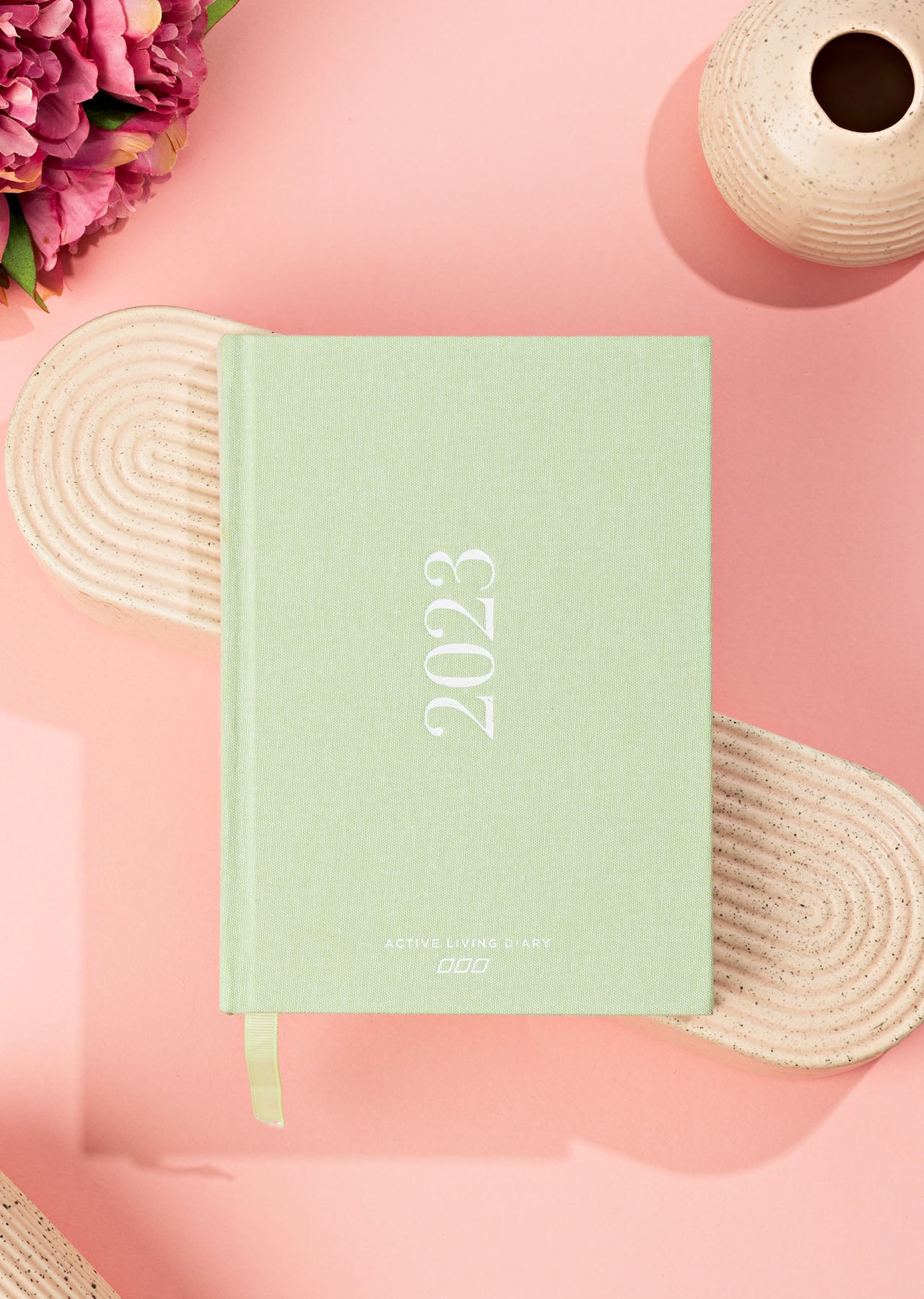 Lorna Jane Active Living Diary 2023 - Sage Green