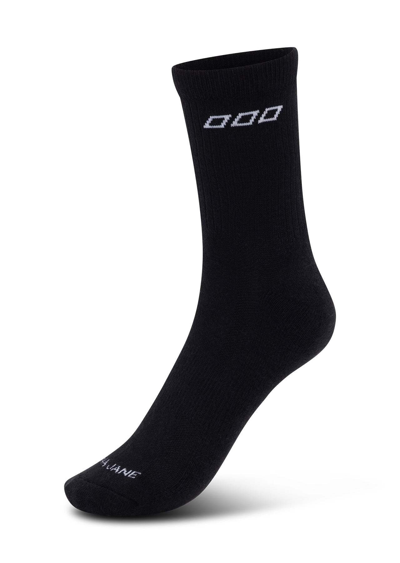 Lorna Jane LJ Quarter Crew Socks - Black