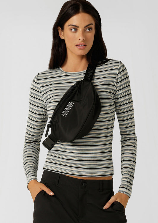 Lorna Jane Essential Belt Bag - Black