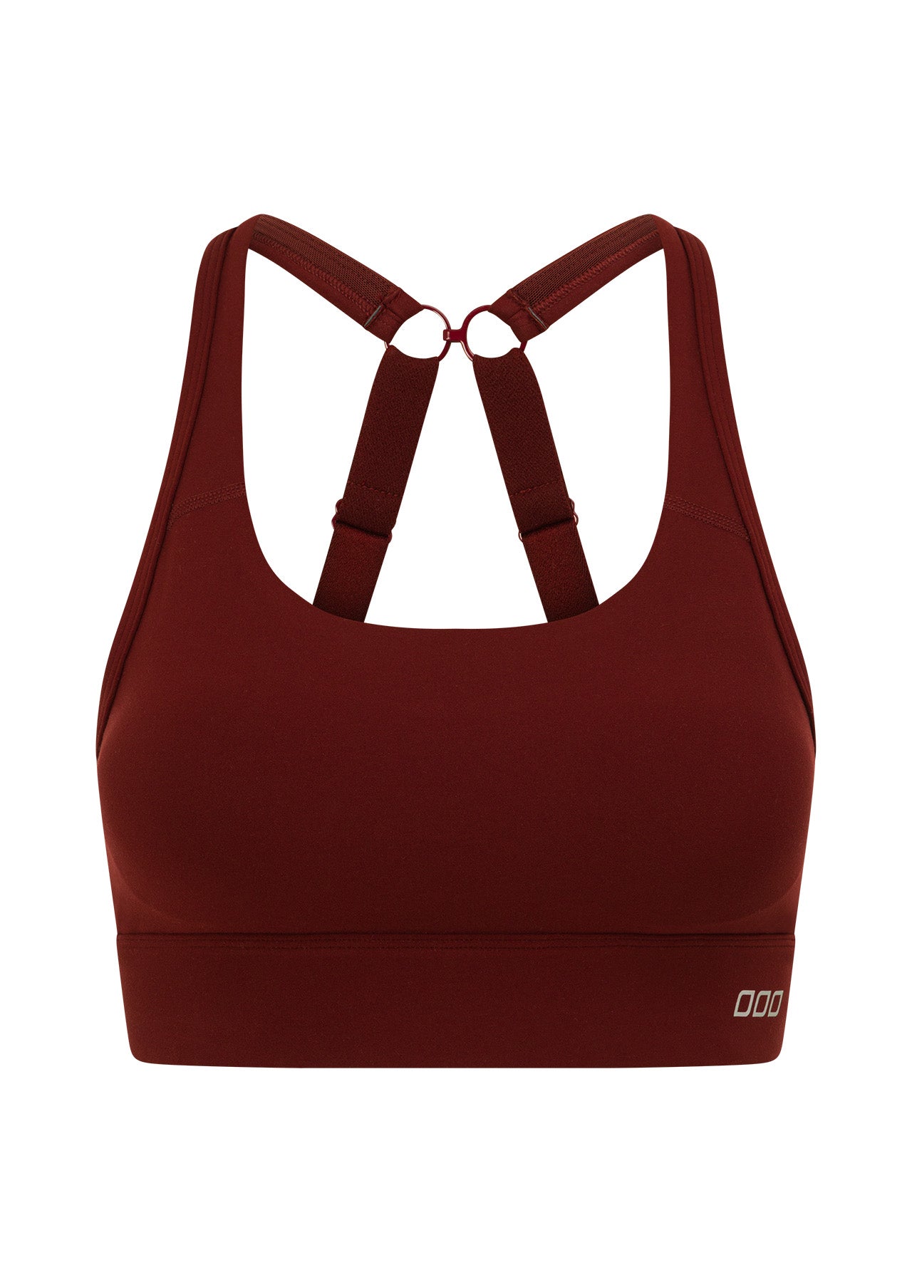 Lorna Jane Amy Maximum Support Sports Bra - Dark Ruby