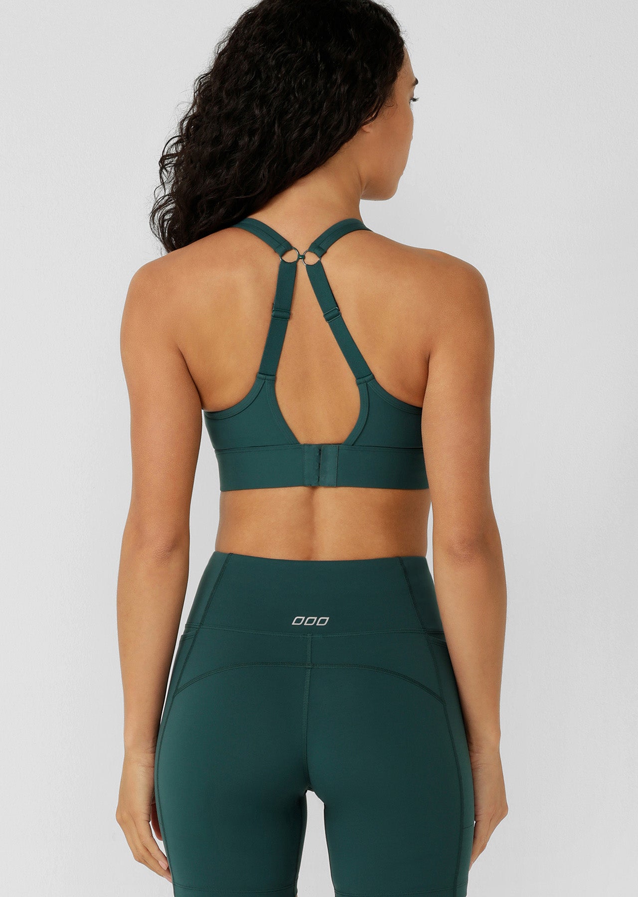 Lorna Jane Amy Maximum Support Sports Bra - Palmetto Green